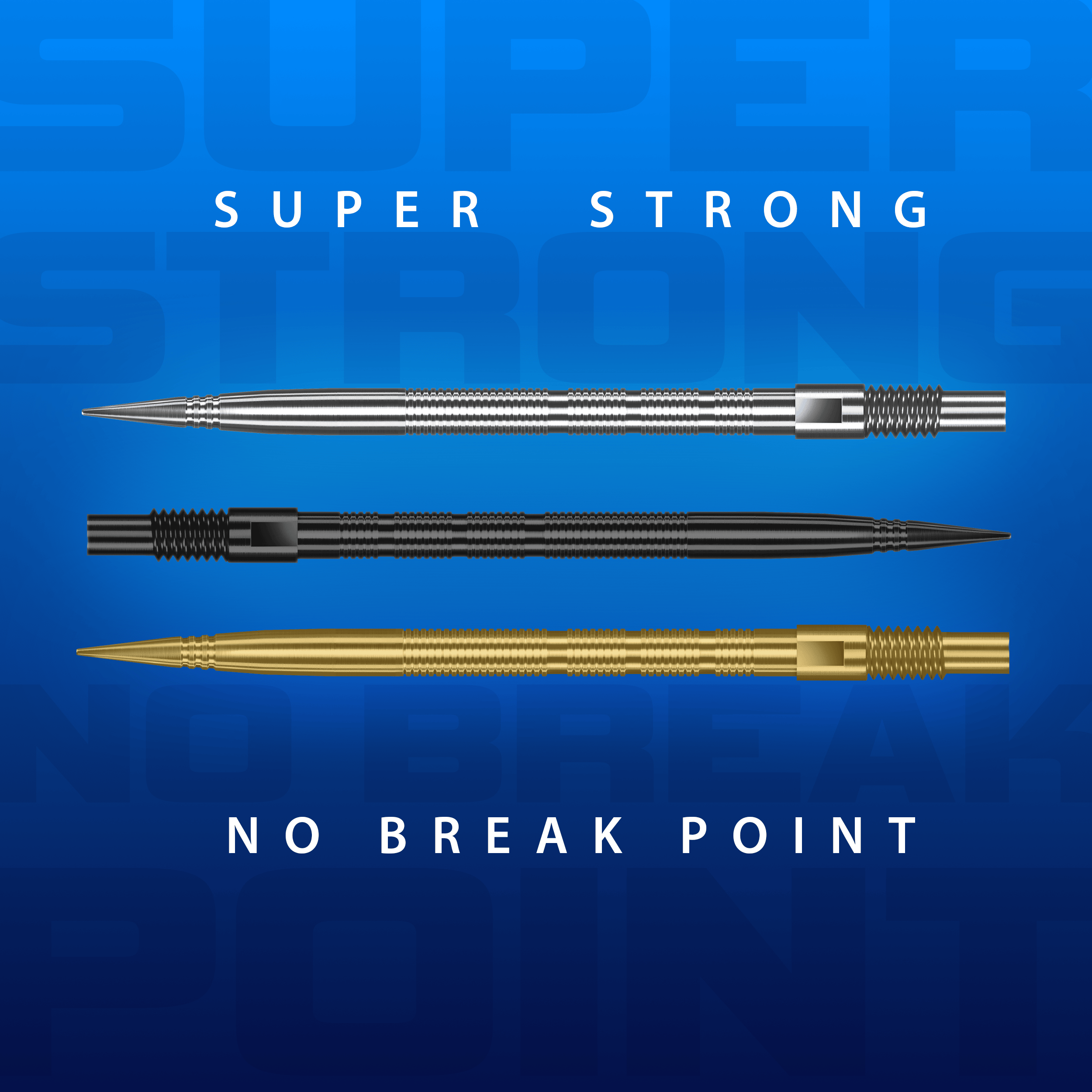 Harrows Quick Point Micro Ridge Dartspitzen - Silber Abgebildet sind Harrows Quick Point Micro Ridge Dartspitzen in Schwarz. Die Oberfläche ist mit feinen Rillen strukturiert.