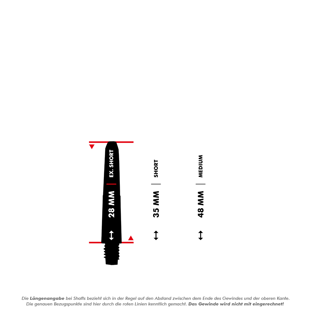 Nylon Shafts - Rot