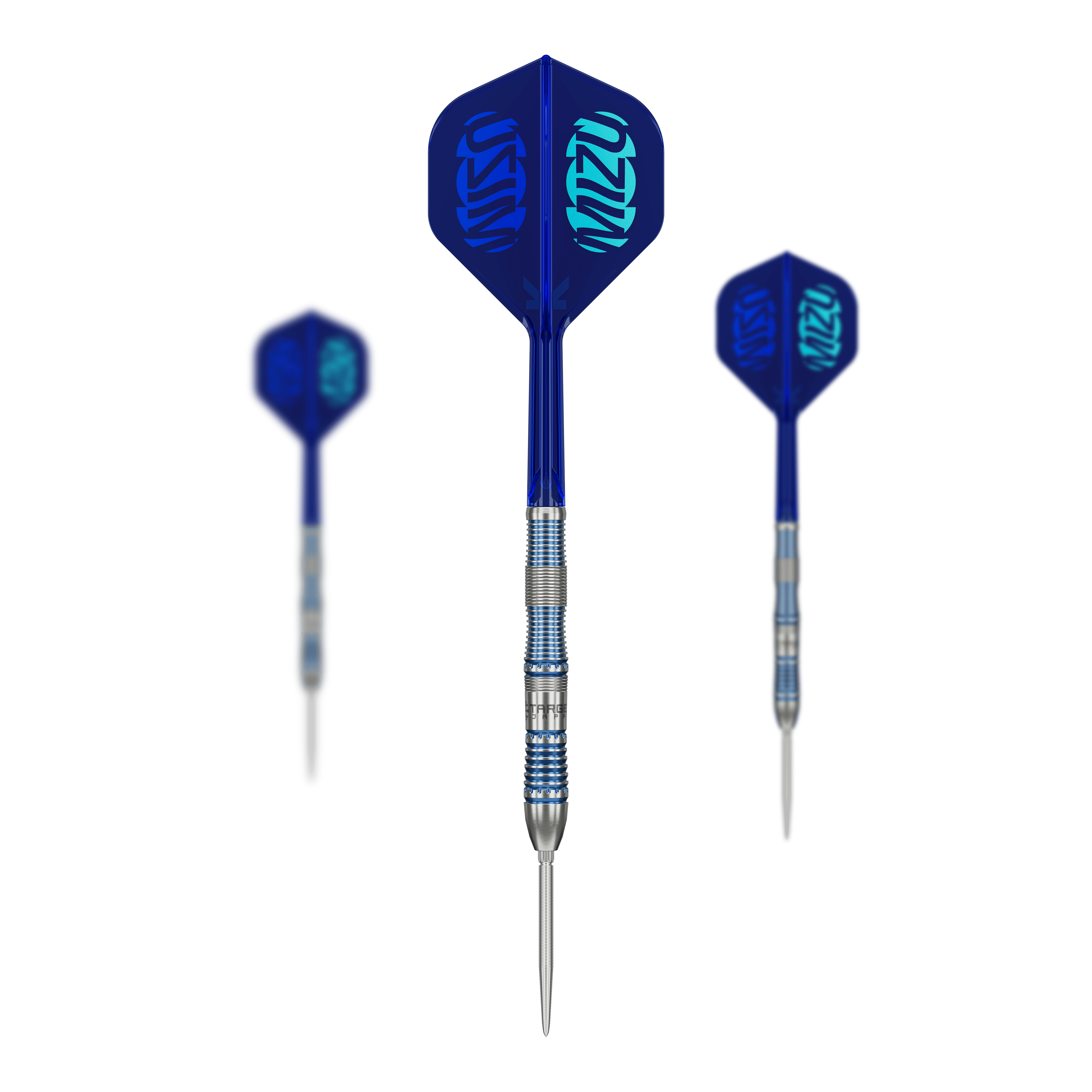 Target Japan Mizu Series 02 Swiss Point Steeldarts Gezeigt werden die Target Japan Mizu Series 02 Swiss Point Steeldarts. Diese Steeldarts sind Teil der japanischen Mizu Serie von Target.