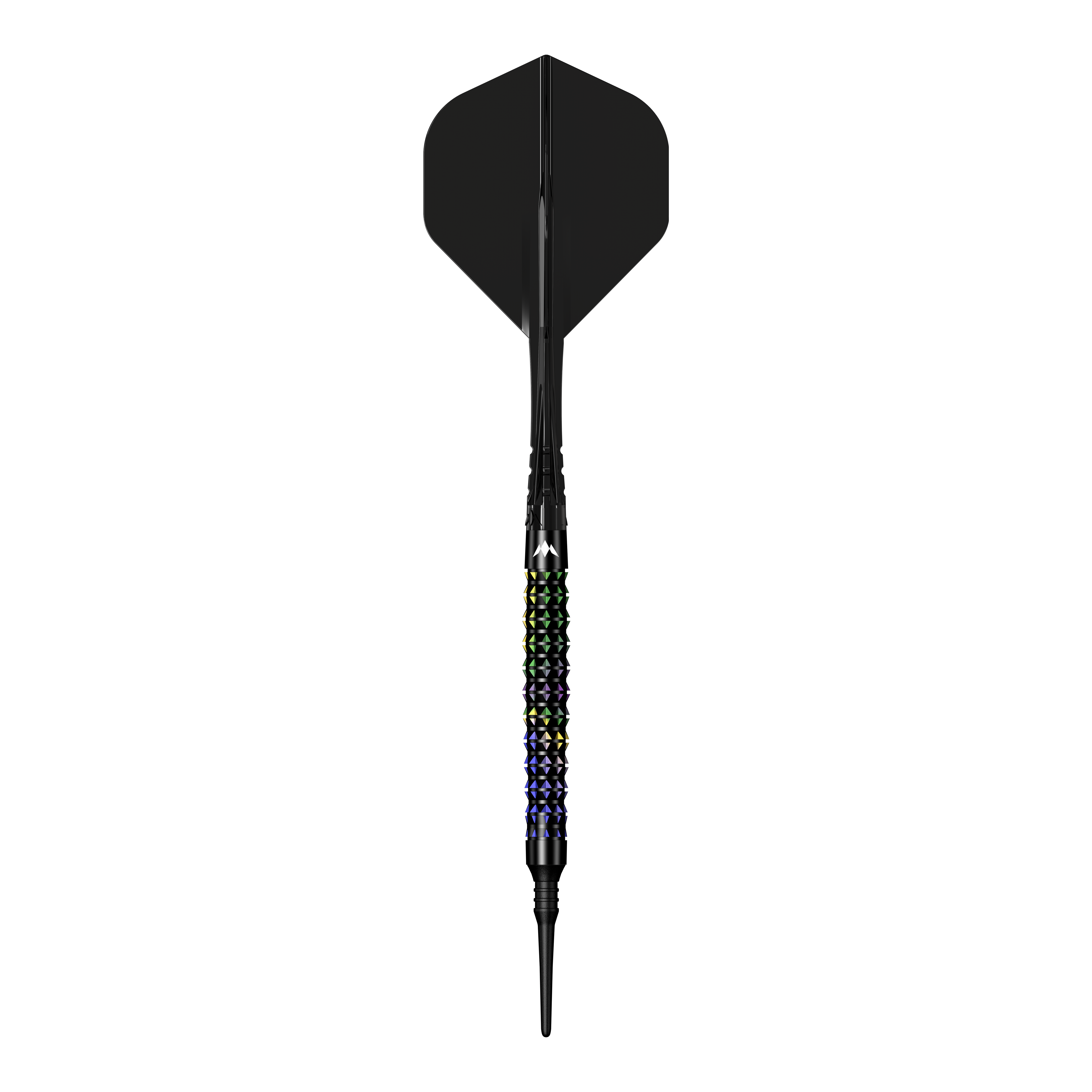 Mission Black Opal Softdarts - 20g Mission Black Opal Softdarts - 20g liegt auf einem weißen Hintergrund. Diese Softdarts sind für präzises Dartspiel ausgelegt.