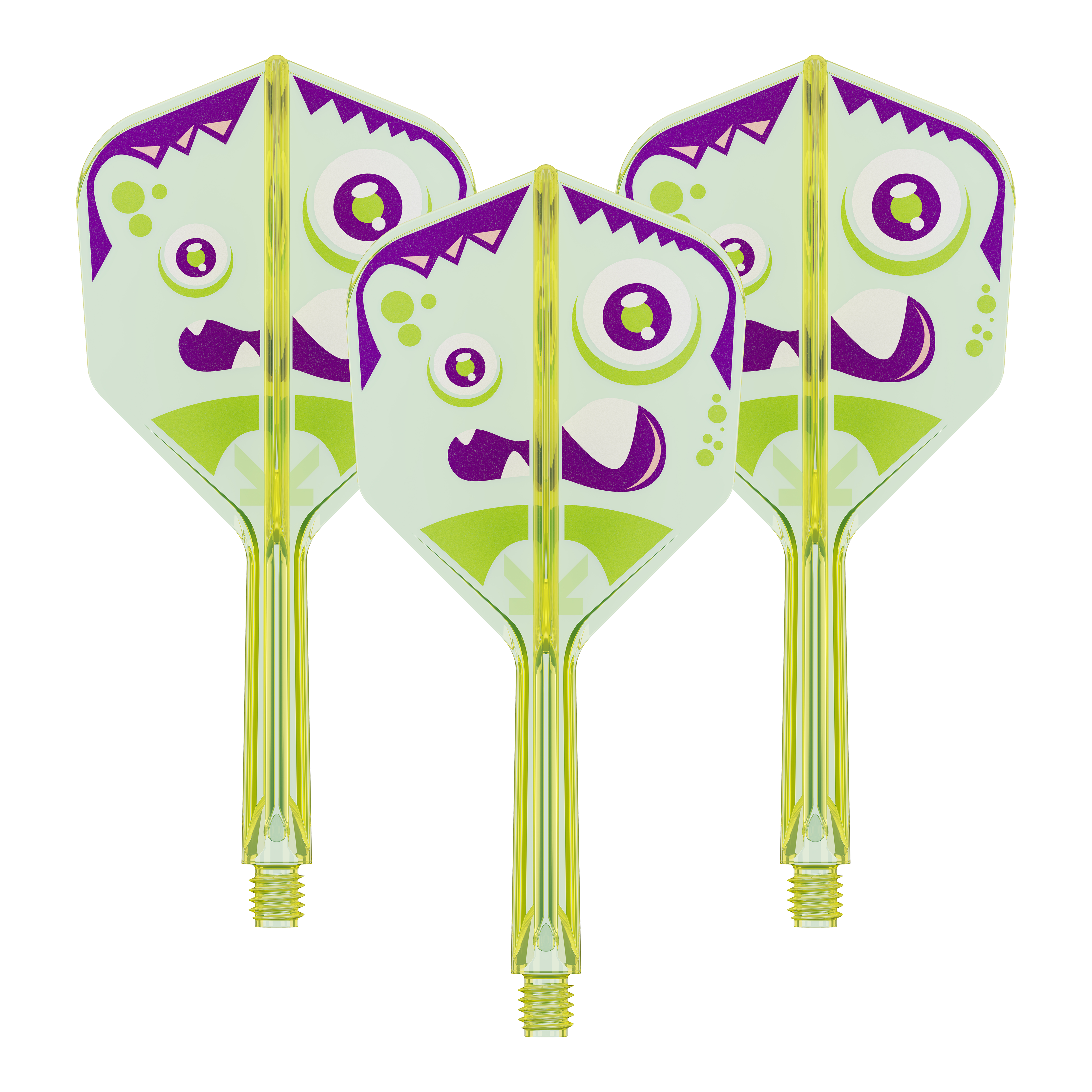 Target Japan K-Flex Xeno No6 Flights Dieses Bild zeigt ein Produkt namens 410323_Target_Japan_K-Flex_Xeno_No6_Flights_26mm_1Set. Wahrscheinlich handelt es sich um ein Set von Flights für Darts.