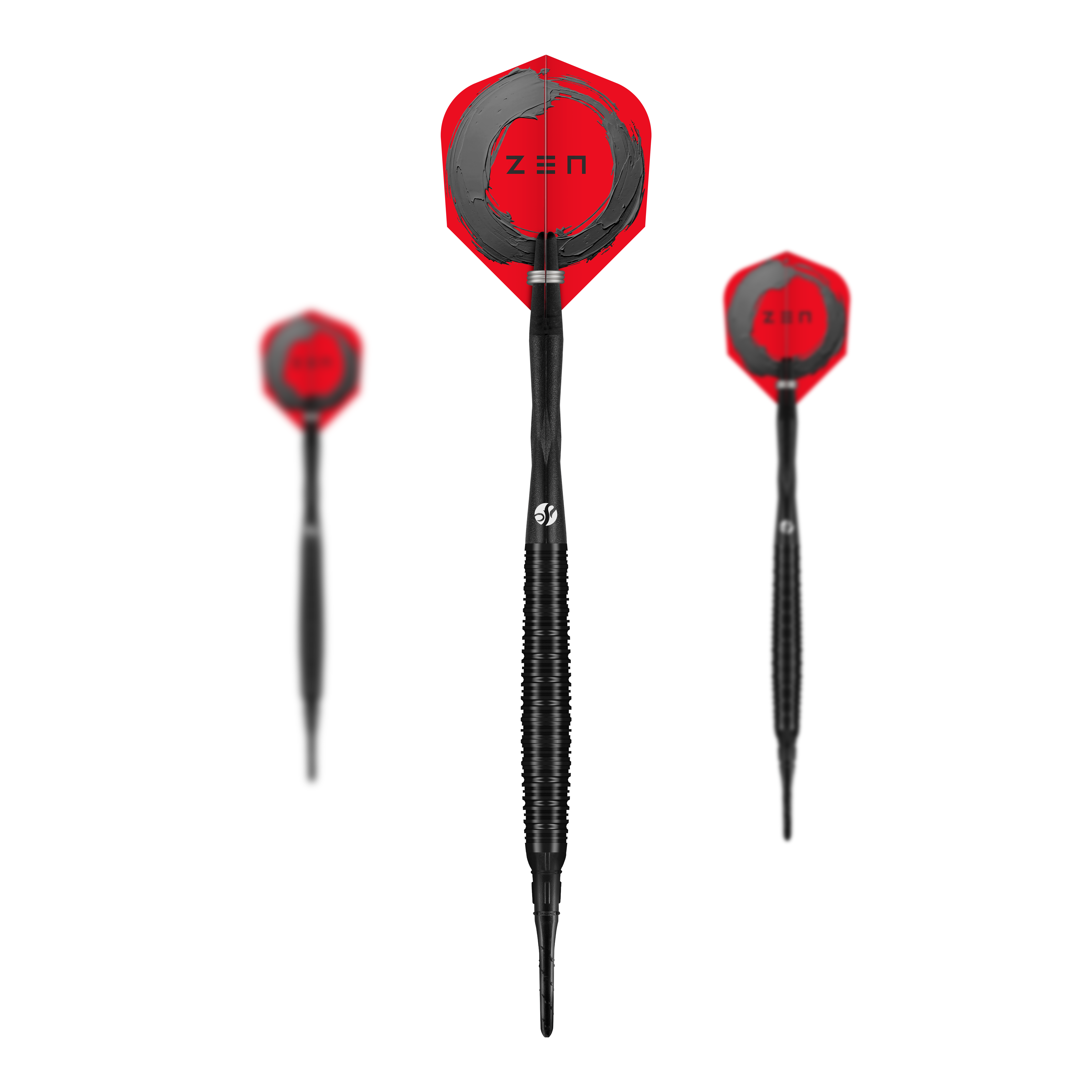 Shot ZEN Missile Softdarts - 20g Das Bild zeigt ein Set der Shot ZEN Missile Softdarts - 20g. Es handelt sich um hochwertige Softdarts für den Freizeit- oder Profi-Gebrauch.