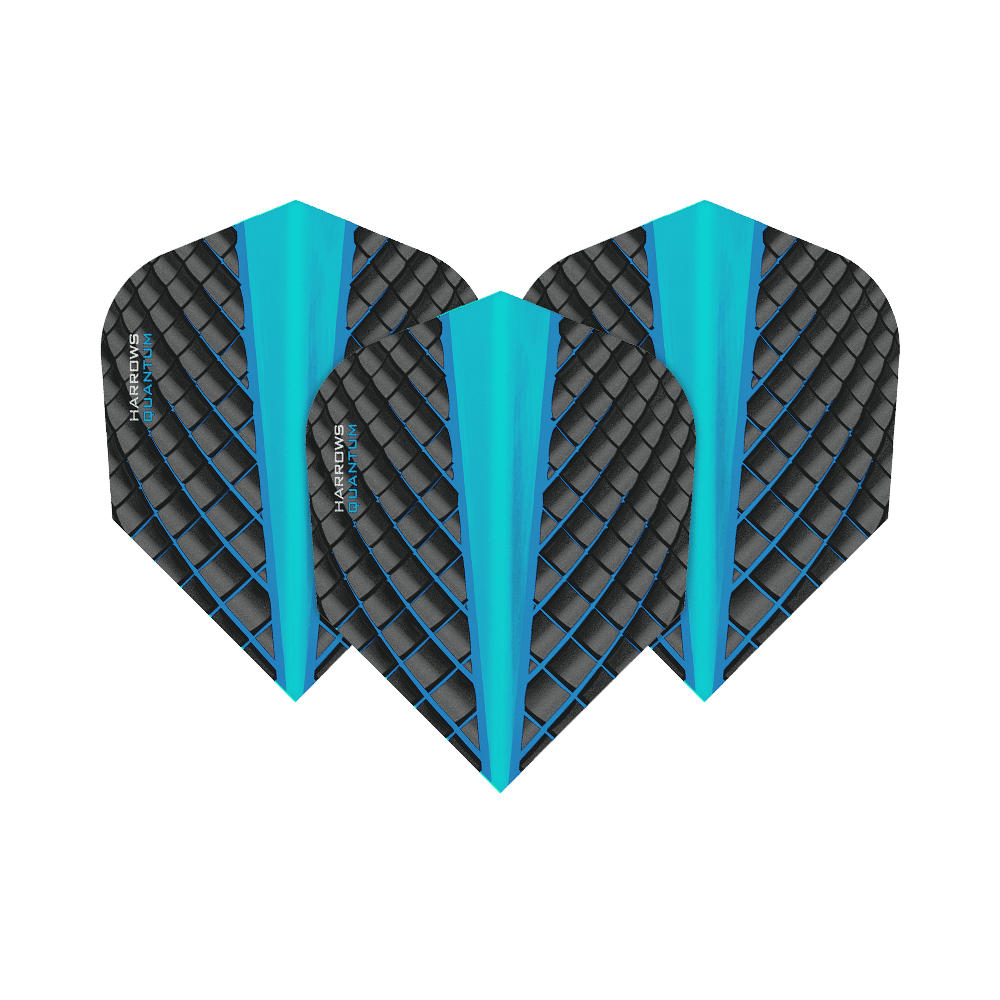 Harrows Quantum Aqua No6 Flights