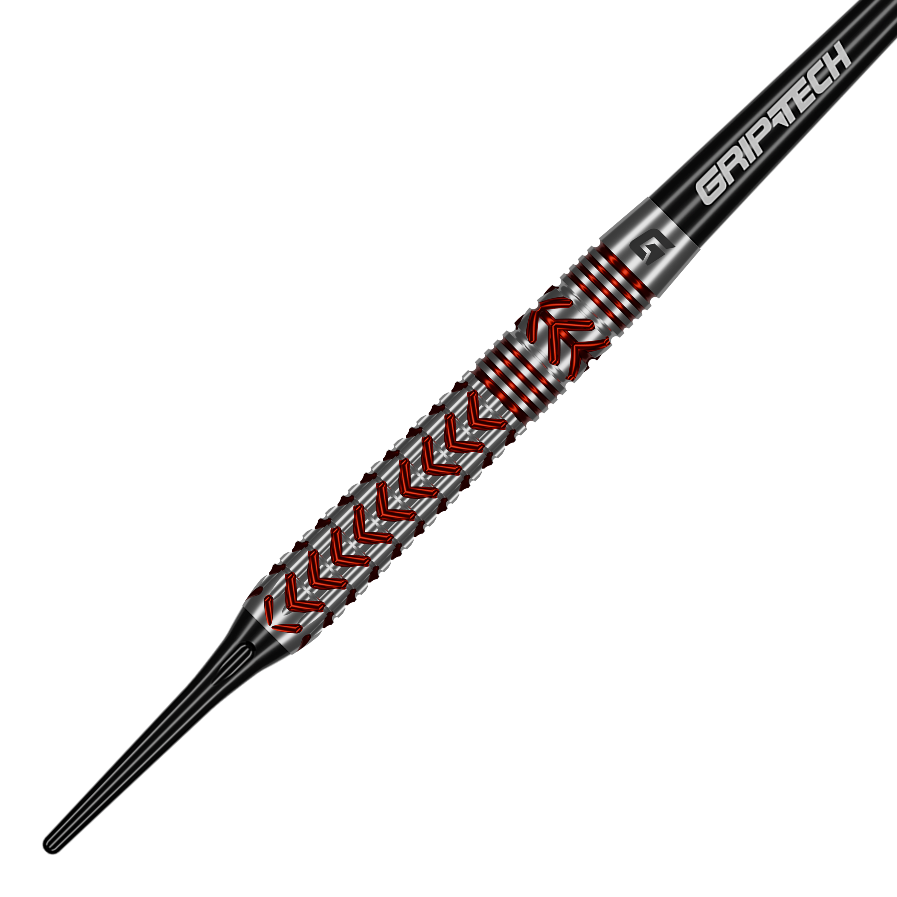 GOAT Curveball Softdarts - 20g Dieses Bild zeigt die GOAT Curveball Tungsten Softdarts - 20g. Die Darts sind aus Tungsten gefertigt und haben ein Gewicht von 20 Gramm.