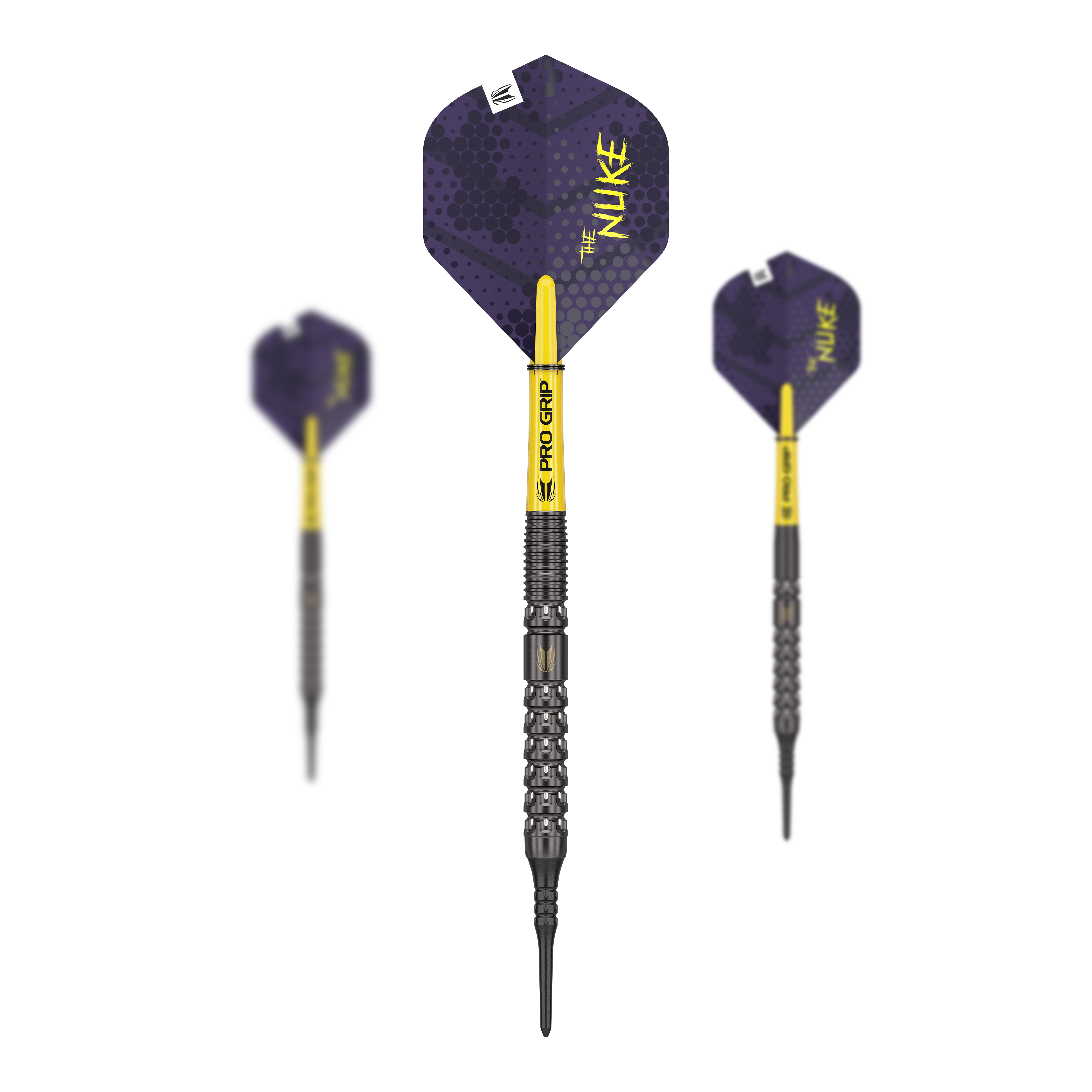 Target Luke Littler GEN1 Softdarts - 19g Das Bild zeigt ein Set von Softdarts. Der Dateiname ist '210324_Target_Luke_Littler_GEN1_Softdarts_1Set_(1)'.