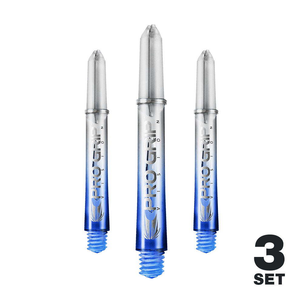 Target Pro Grip Vision Shafts - 3 Sets - Blau