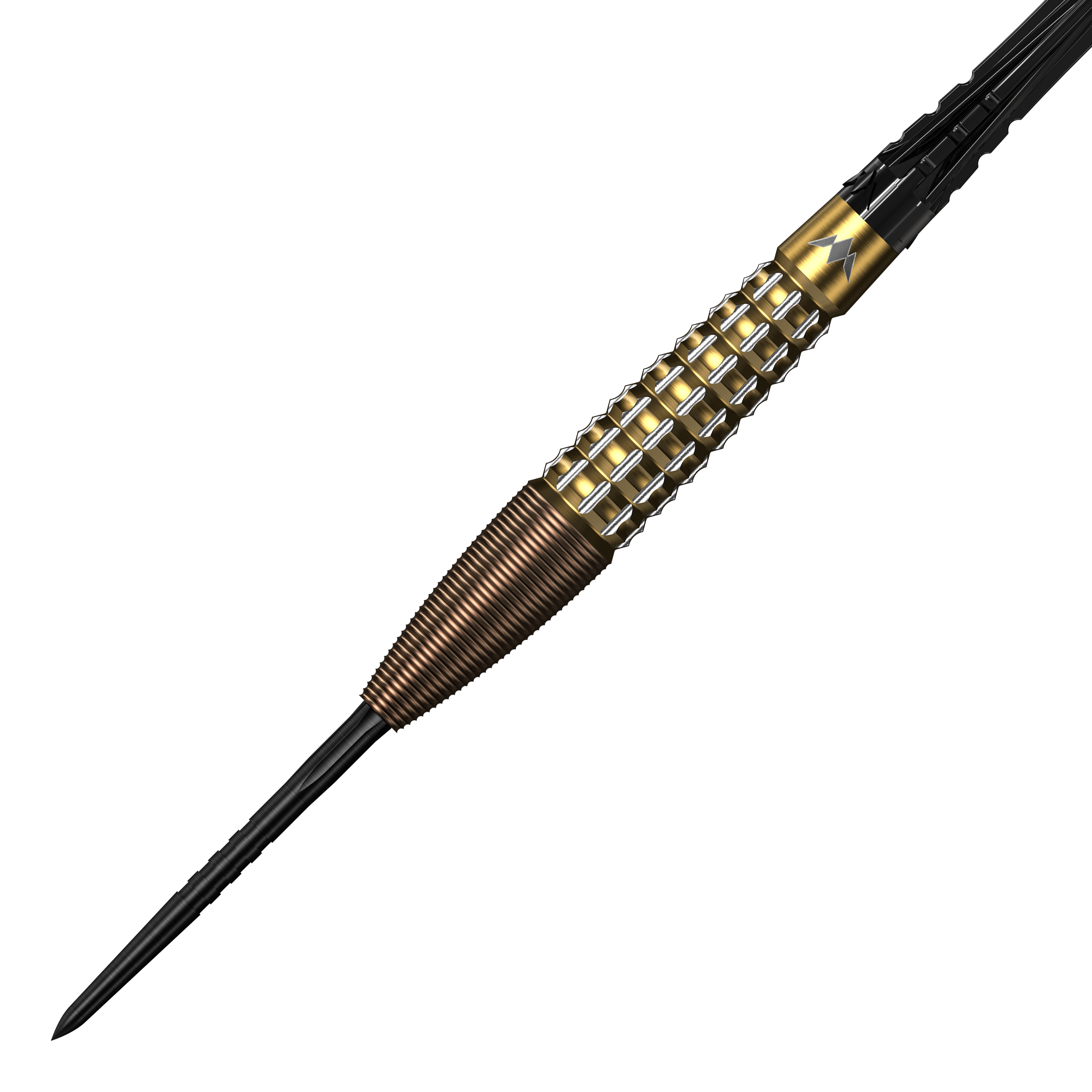 Mission Rhodon Steeldarts - 23g Das Bild präsentiert die Mission Rhodon Steeldarts - 23g. Diese Steeldarts bieten ein ansprechendes Design und gute Spieleigenschaften.