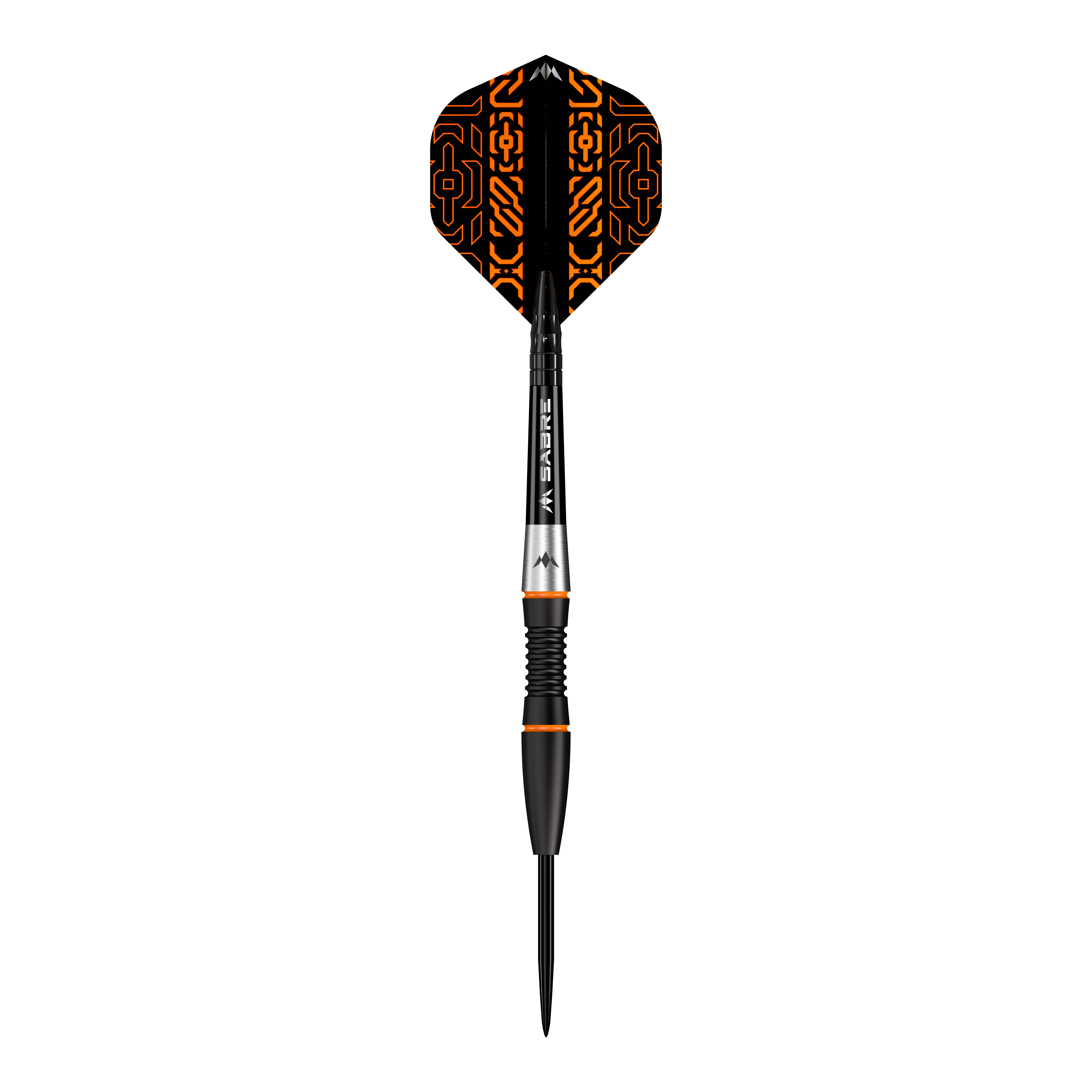Mission Horizon Black PVD Orange Steeldarts Abgebildet ist Mission Horizon Black PVD Orange Steeldarts. Die Darts haben eine schwarze und orange Optik.