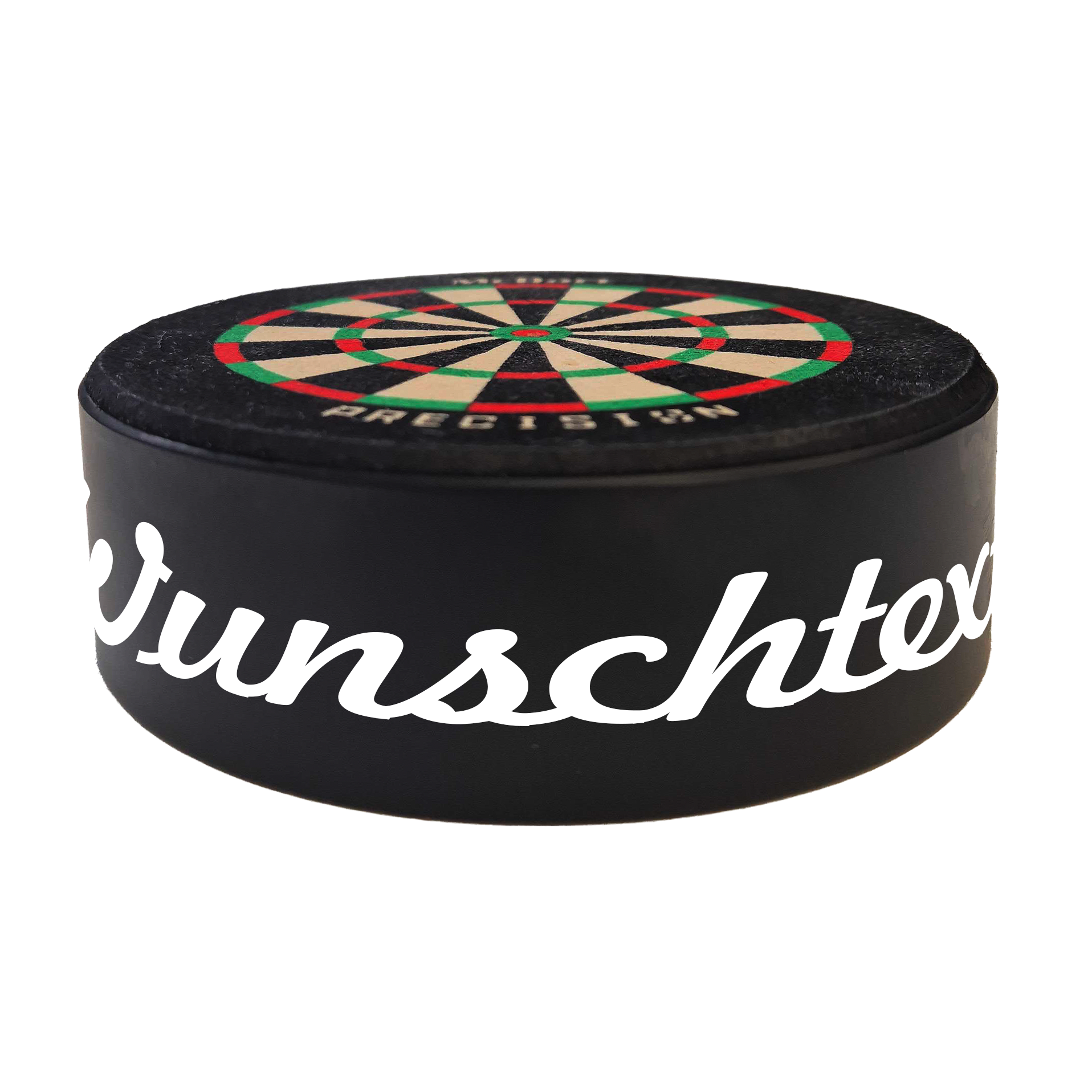 Abgebildet ist ein Produkt mit dem Dateinamen 765_McDart_Mini_Precision_Dartboard_Darthalter_2_Freehand521. Es sind keine genauen Produktinformationen vorhanden.