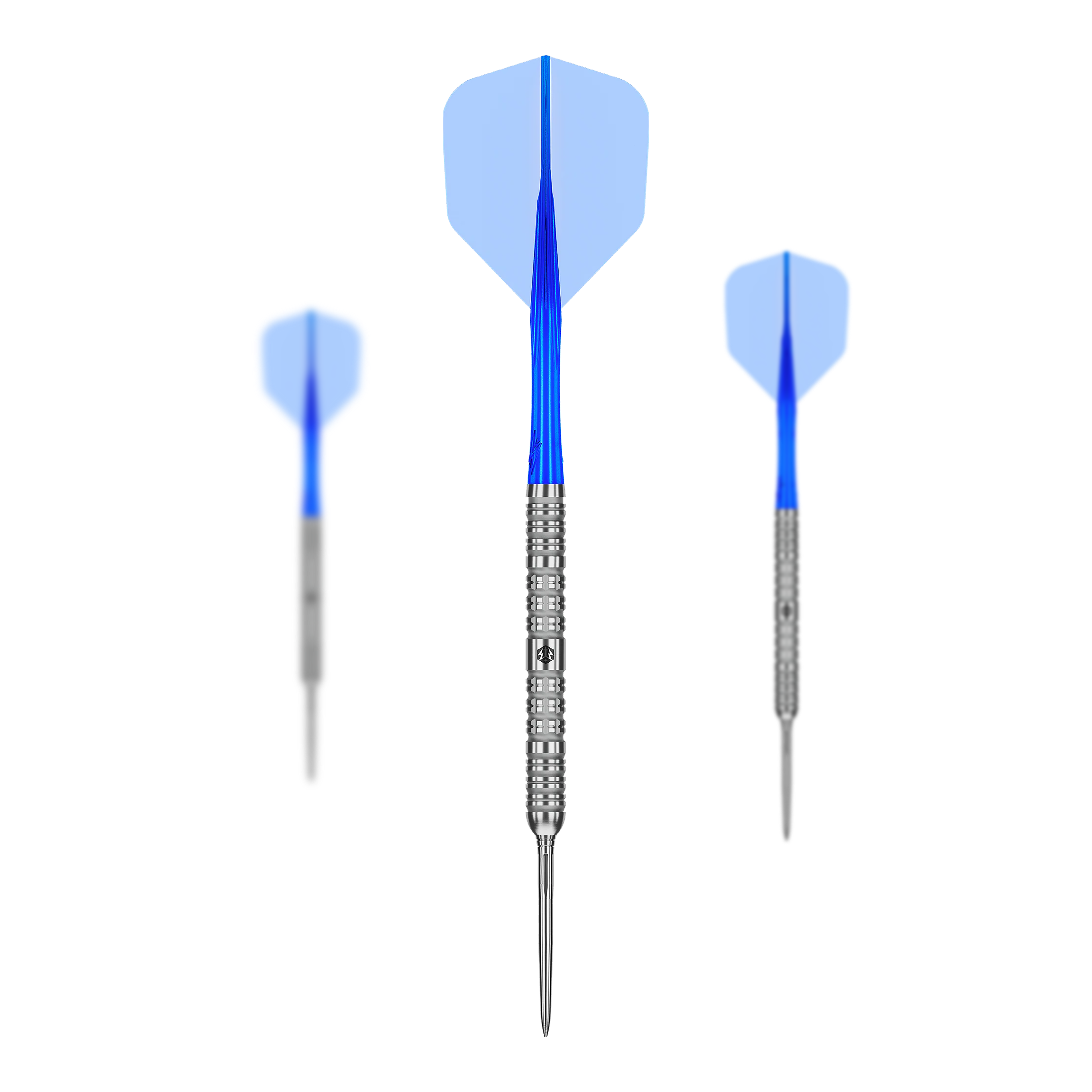 Caliburn Rix EZ-EVO R1 Steeldarts Auf diesem Bild sieht man die Caliburn Rix EZ-EVO R1 Steeldarts im Set. Die Steeldarts sind zusammen angeordnet.