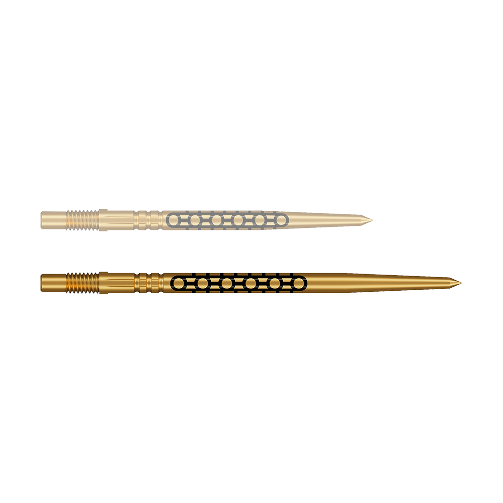 Shot Turbo Point Goths Dartspitzen - Gold Shot Turbo Point Goths Dartspitzen - Gold