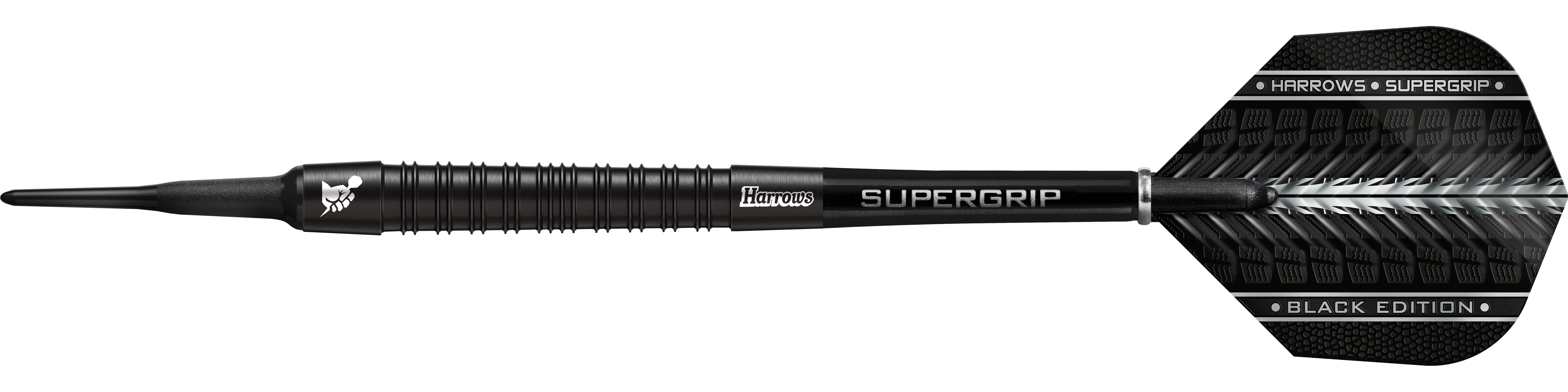 Harrows Supergrip Black-Edition Softdarts