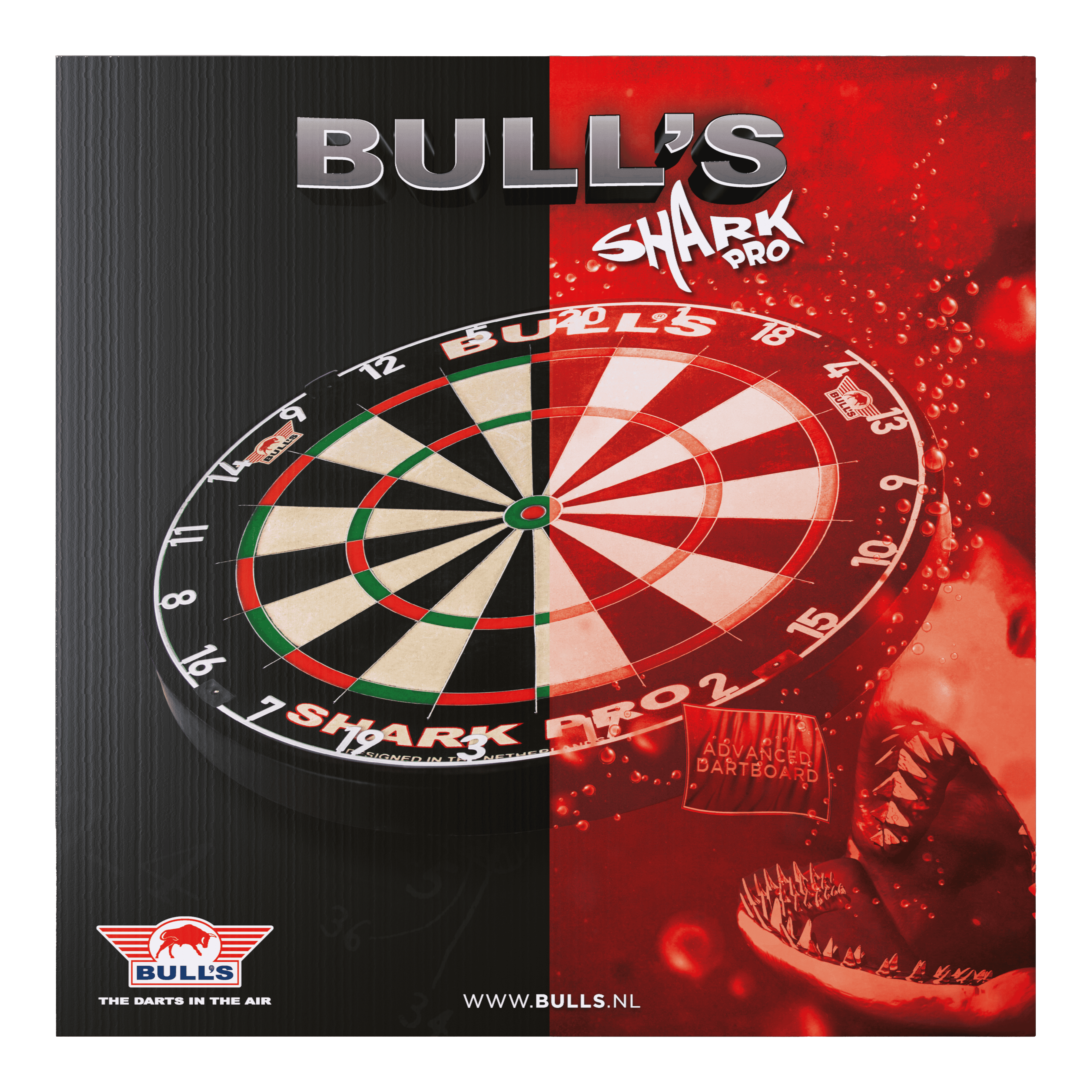 Bulls NL Shark Pro Steeldartboard