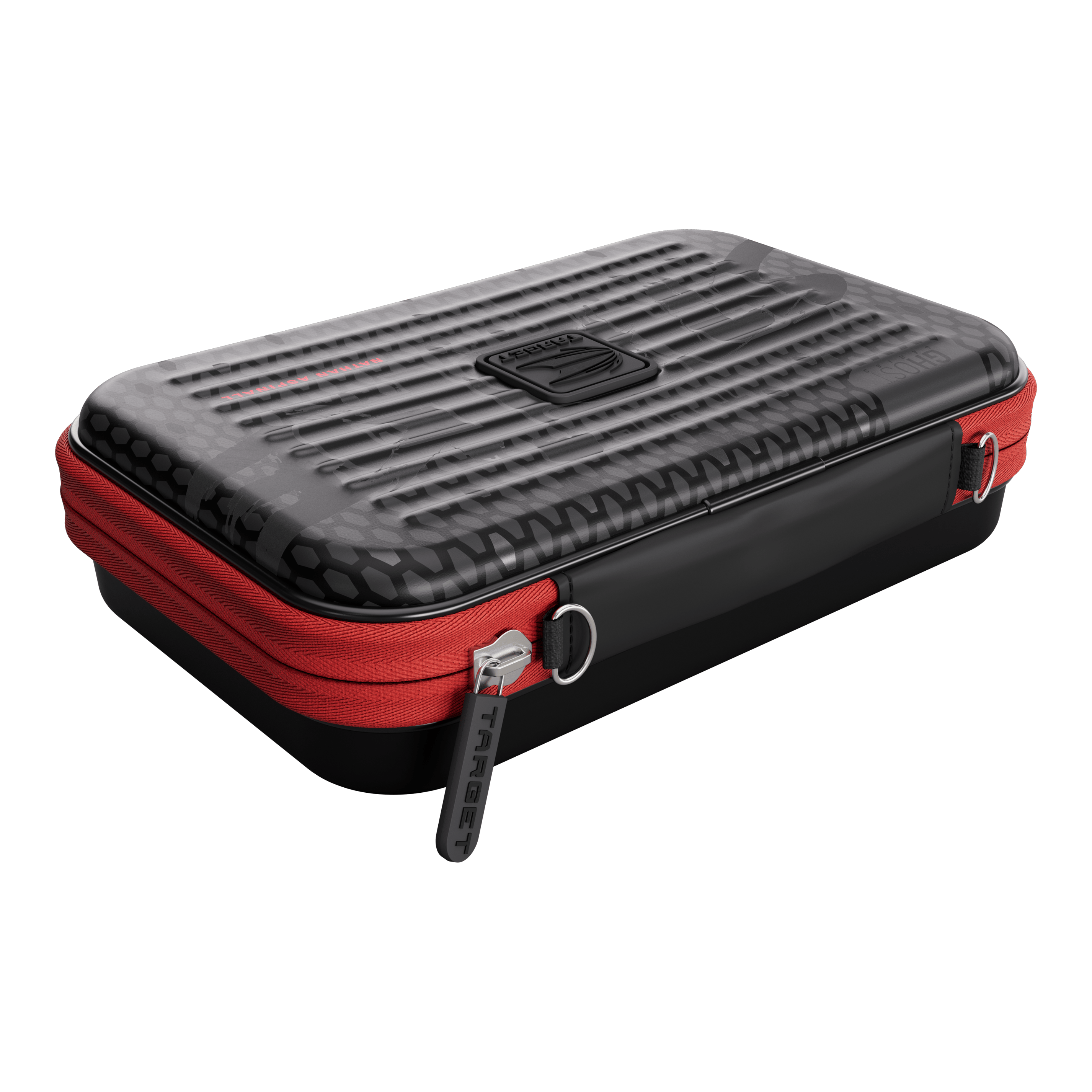 Takoma XL Ghost Series Nathan Aspinall Dartcase Dieses Bild zeigt das Takoma XL Ghost Series Nathan Aspinall Dartcase. Es eignet sich ideal zur Aufbewahrung von Dartzubehör.