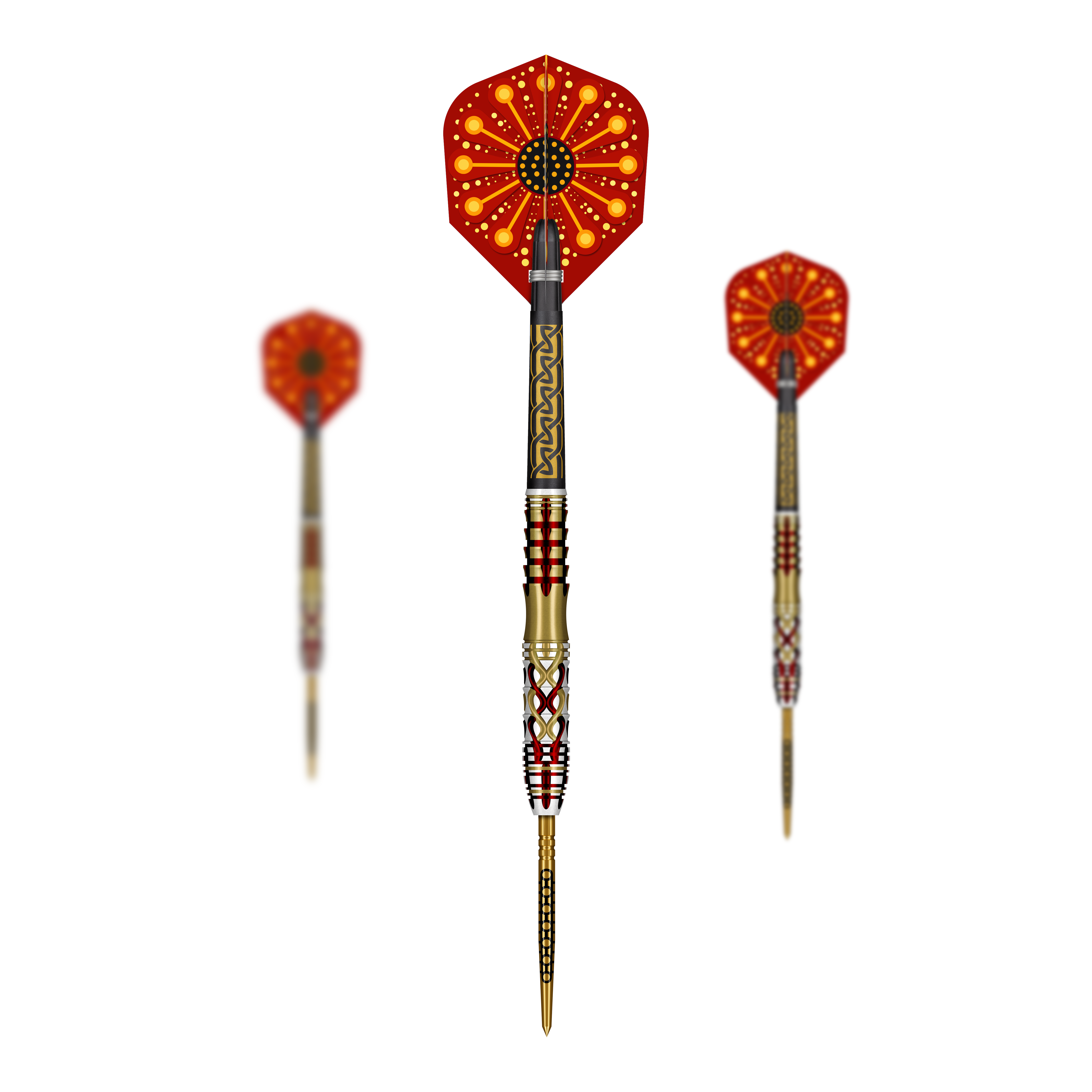 Shot Goths Alaric Turbo Point Steeldarts - 23g Gezeigt werden Shot Goths Alaric Turbo Point Steeldarts im 23g Set. Das Set bietet hochwertige Steeldarts für anspruchsvolle Dartspieler.