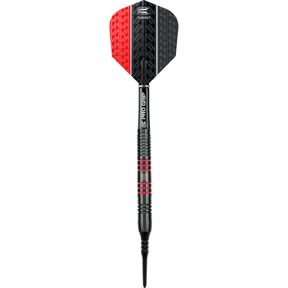 Target Vapor8 Black Red Softdarts - 19g