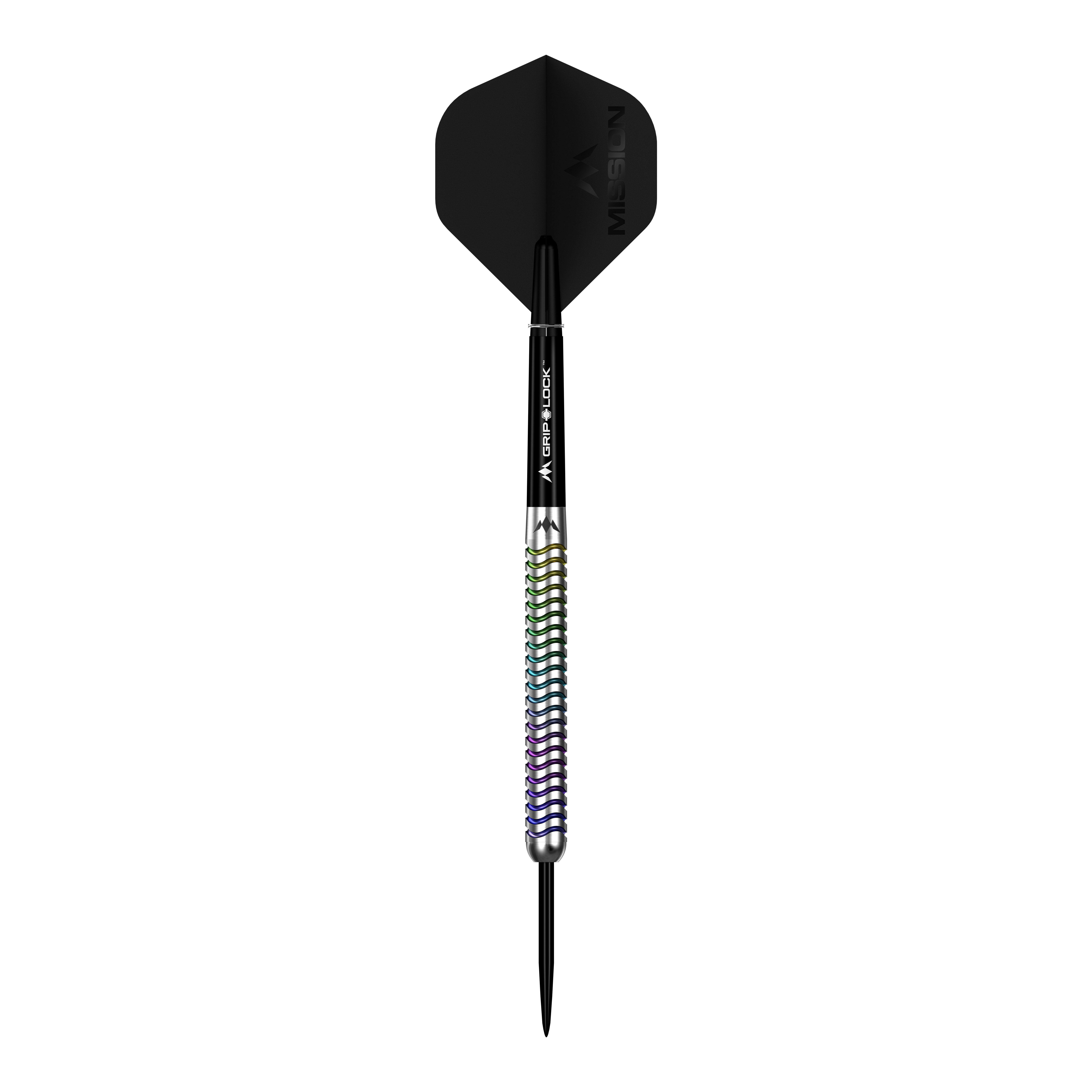 Mission Mirage Steeldarts Hier sieht man Mission Mirage Steeldarts. Die Darts sind für professionelle Spiele konzipiert.