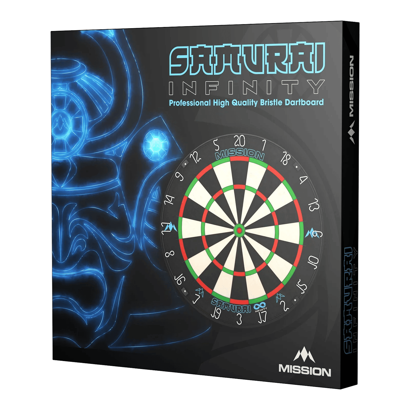 Mission Samurai Infinity Steeldartboard