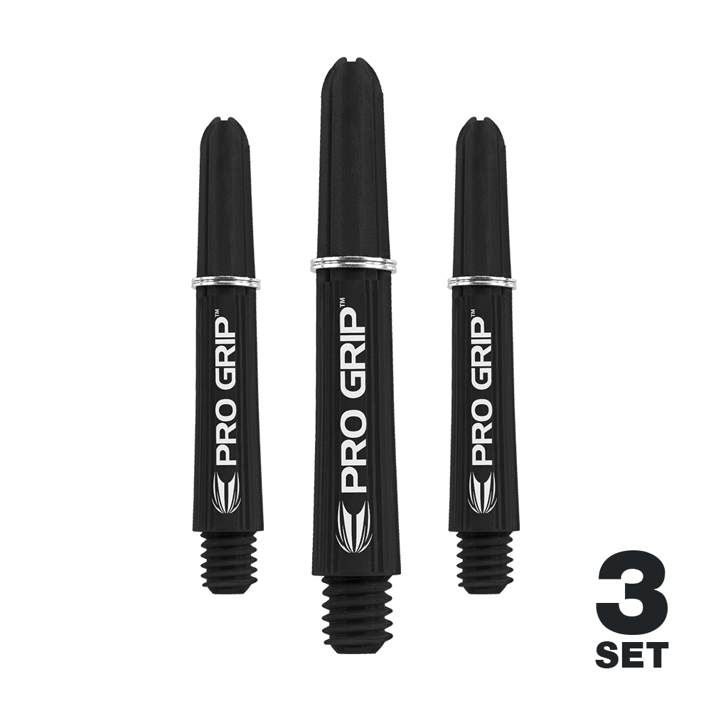 Target Pro Grip Shafts - 3 Sets - Schwarz 