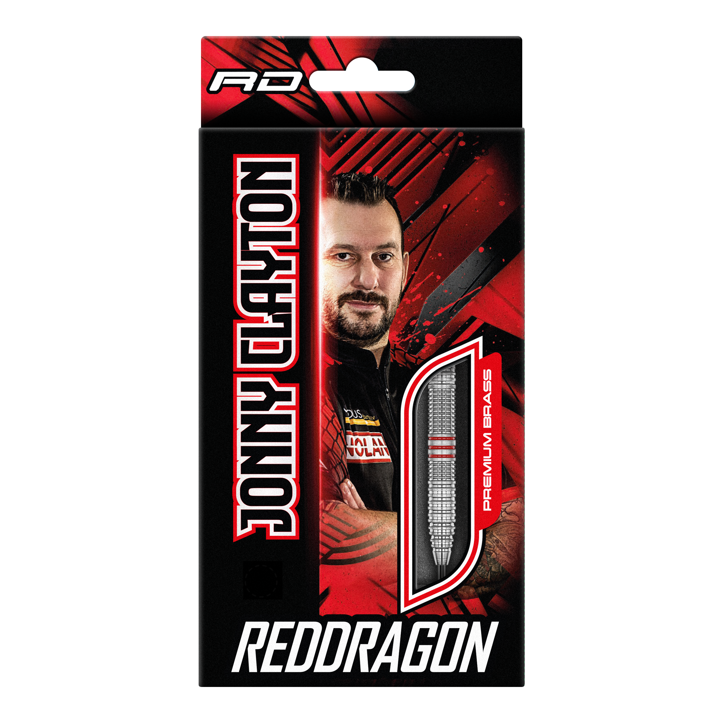Red Dragon Jonny Clayton Brass Steeldarts - 21 g Red Dragon Jonny Clayton Brass Steeldarts - 21 g abgebildet. Die Darts sind für präzises Steeldart-Spiel geeignet.