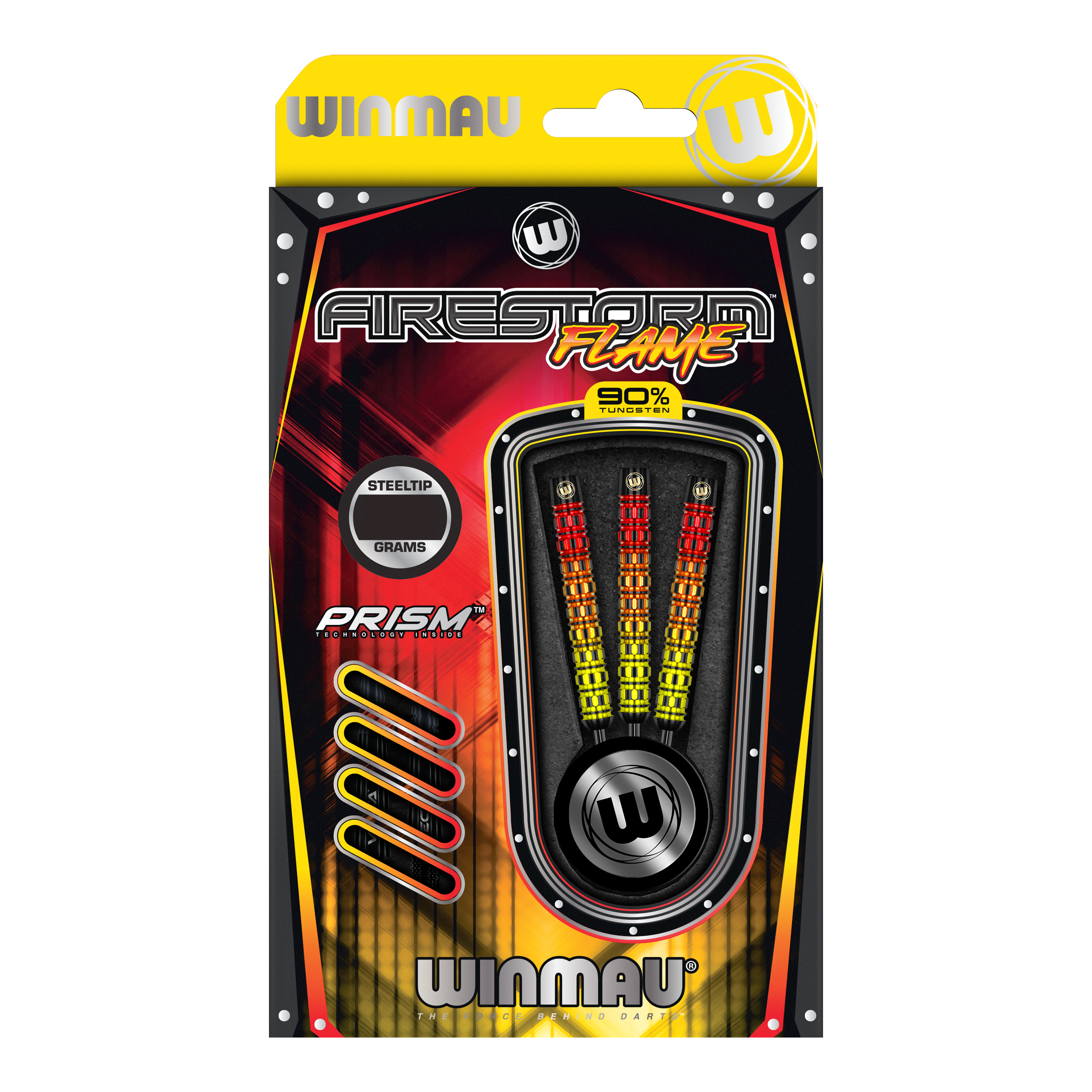 Winmau Firestorm Flame Parallel Steeldarts