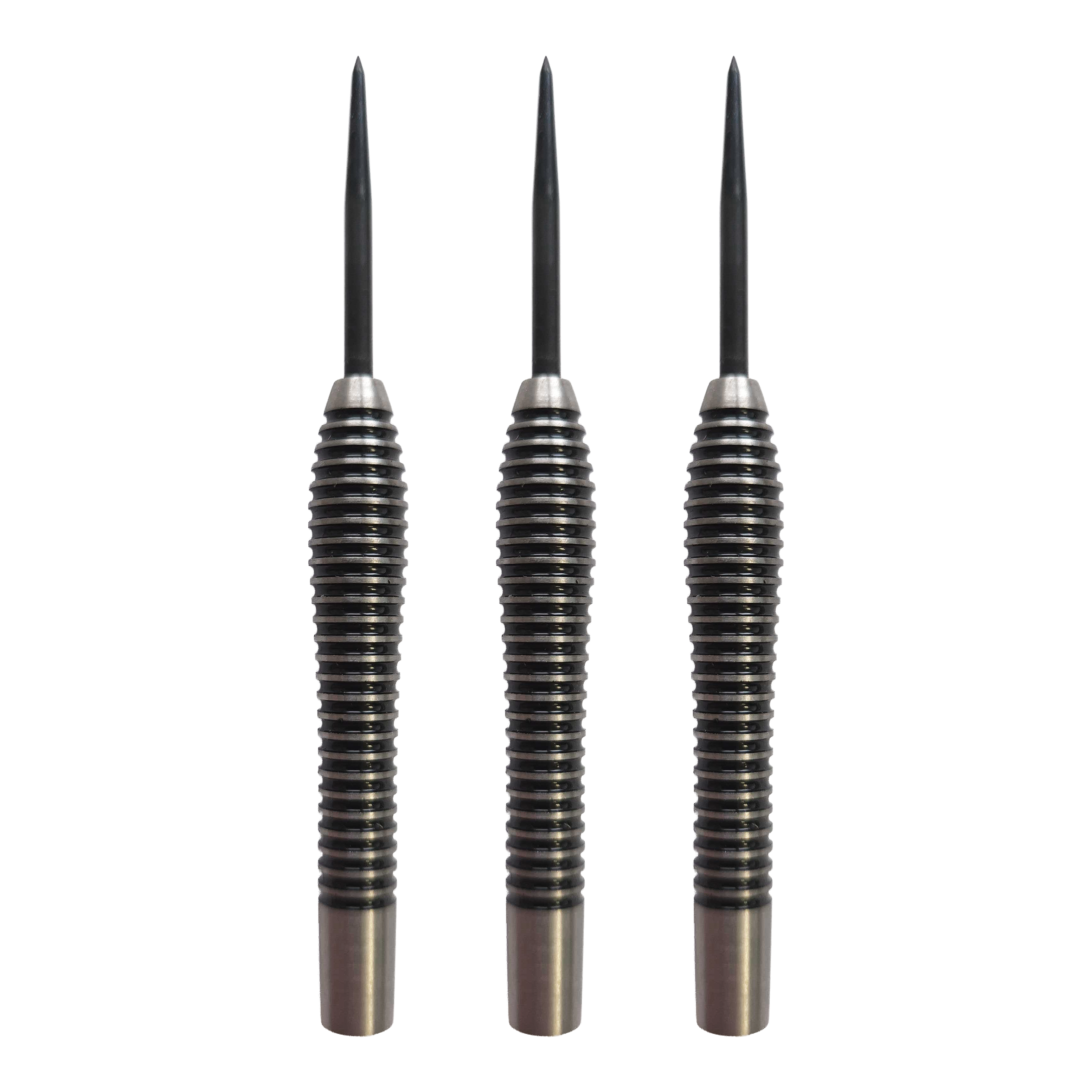 McDart Black Ring Teardrop Steeldart-Barrels - 24g Abgebildet ist das Produkt McDart Black Ring Teardrop Steeldart-Barrels - 24g. Es handelt sich um ein Set von Steeldart-Barrels in schwarz mit Ringdesign.