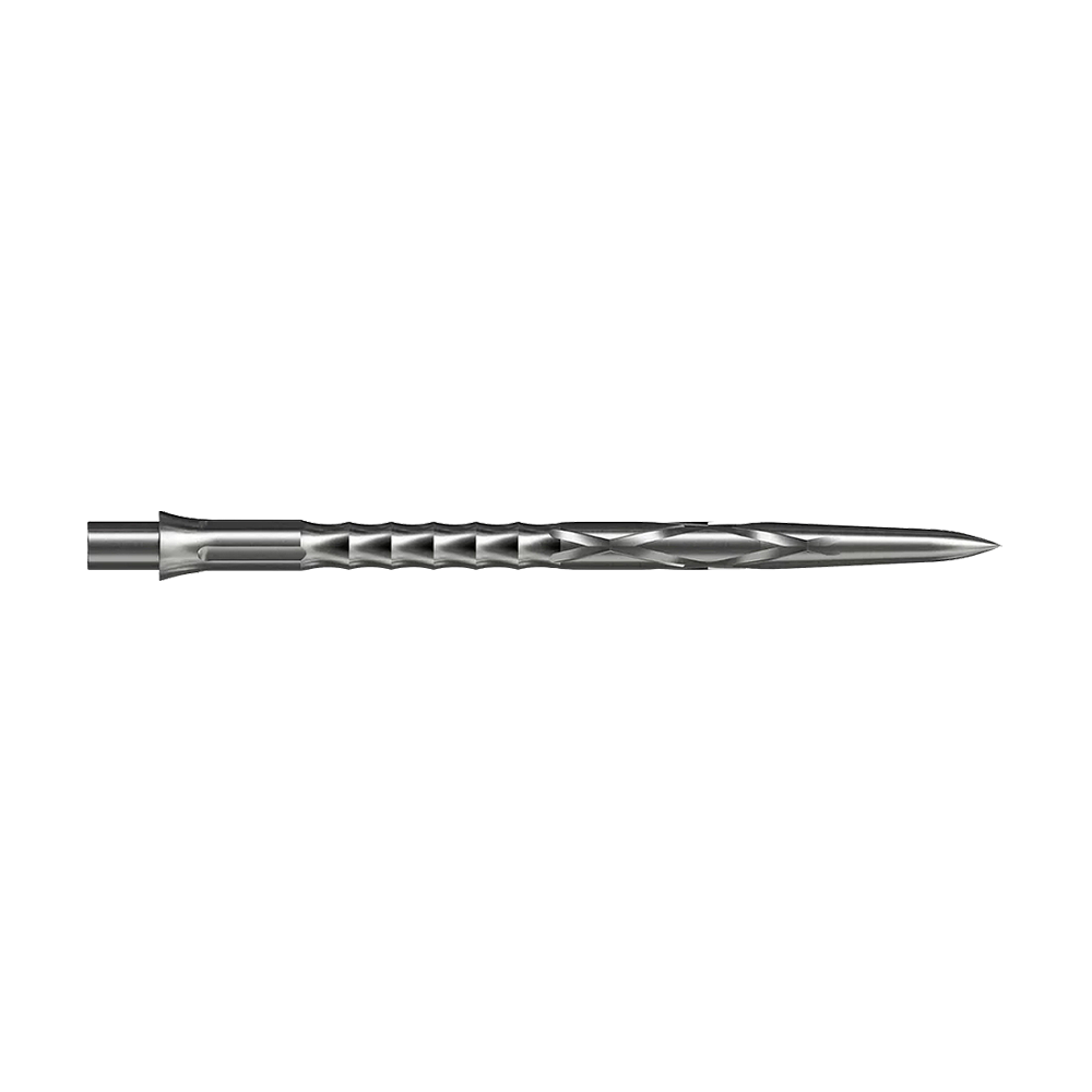 Caliburn System Steeldartspitzen - HAN G2 - Silber Abgebildet sind Steeldartspitzen Caliburn Evo System, HAN G2, Silber, 40mm. Diese Dartspitzen eignen sich für den professionellen Einsatz.