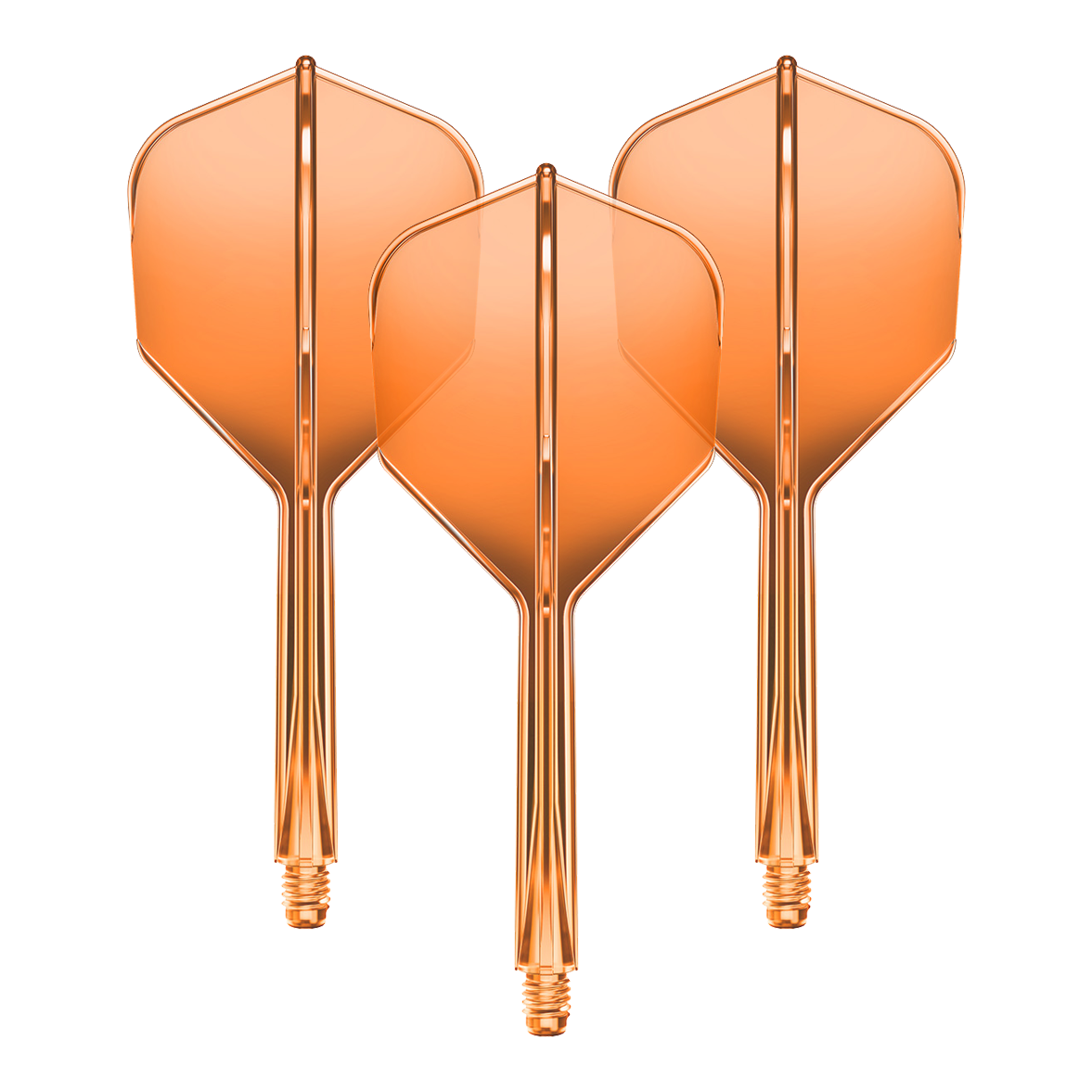GOAT A1R No6 Flight-Shaft-System - Neon Orange Dieses Bild stellt das GD8000270_GOAT_A1R_No6_Flight-Shaft-System_NeonOrange_33mm_1Set dar. Es ist wahrscheinlich ein Dart Flight-Shaft in Neonorange mit 33 mm Länge.