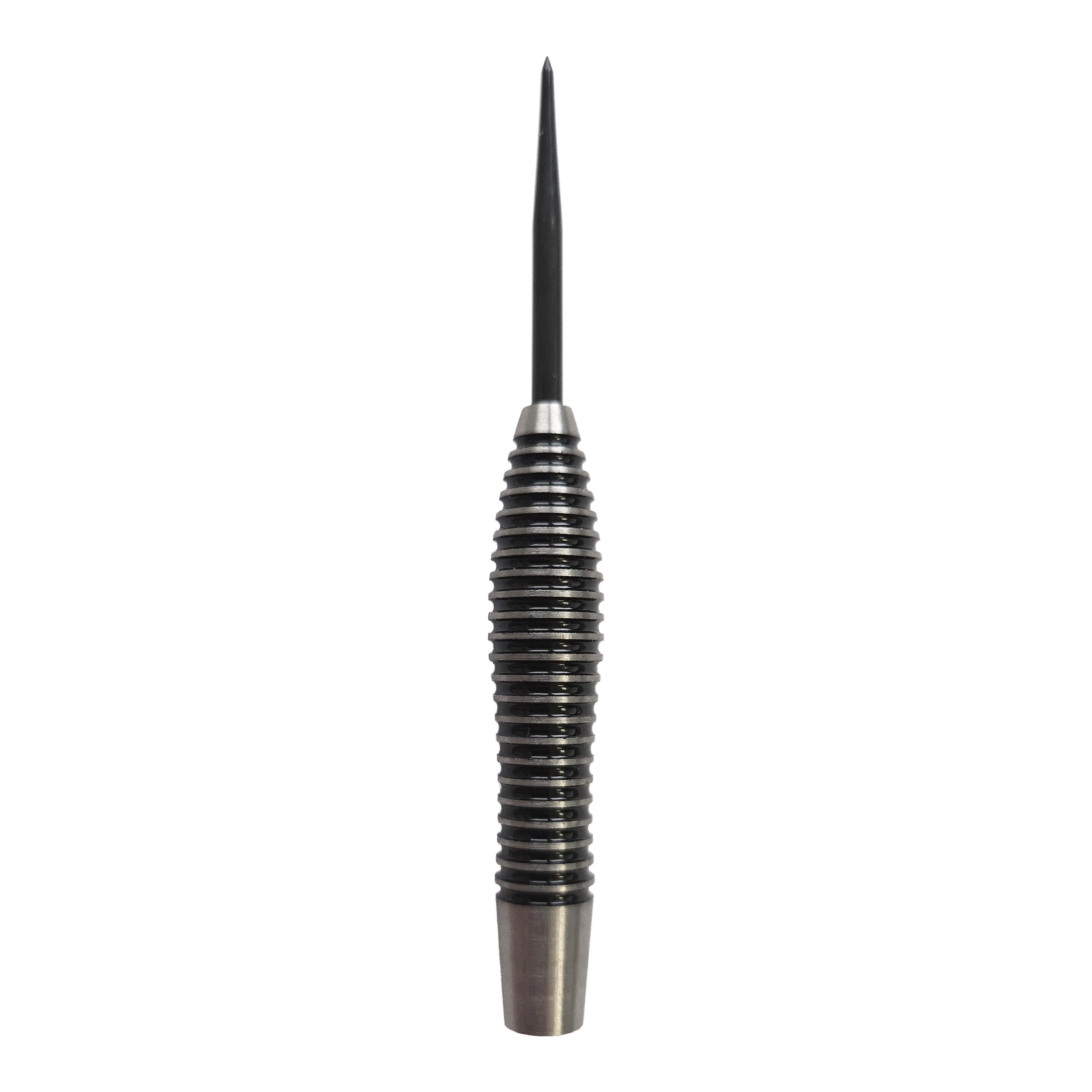 McDart Black Ring Torpedo Steeldart-Barrels - 24g Das Bild zeigt McDart Black Ring Torpedo Steeldart-Barrels - 24g. Die Dart-Barrels verfügen über einen schwarzen Ring und eine spezielle Torpedo-Form.
