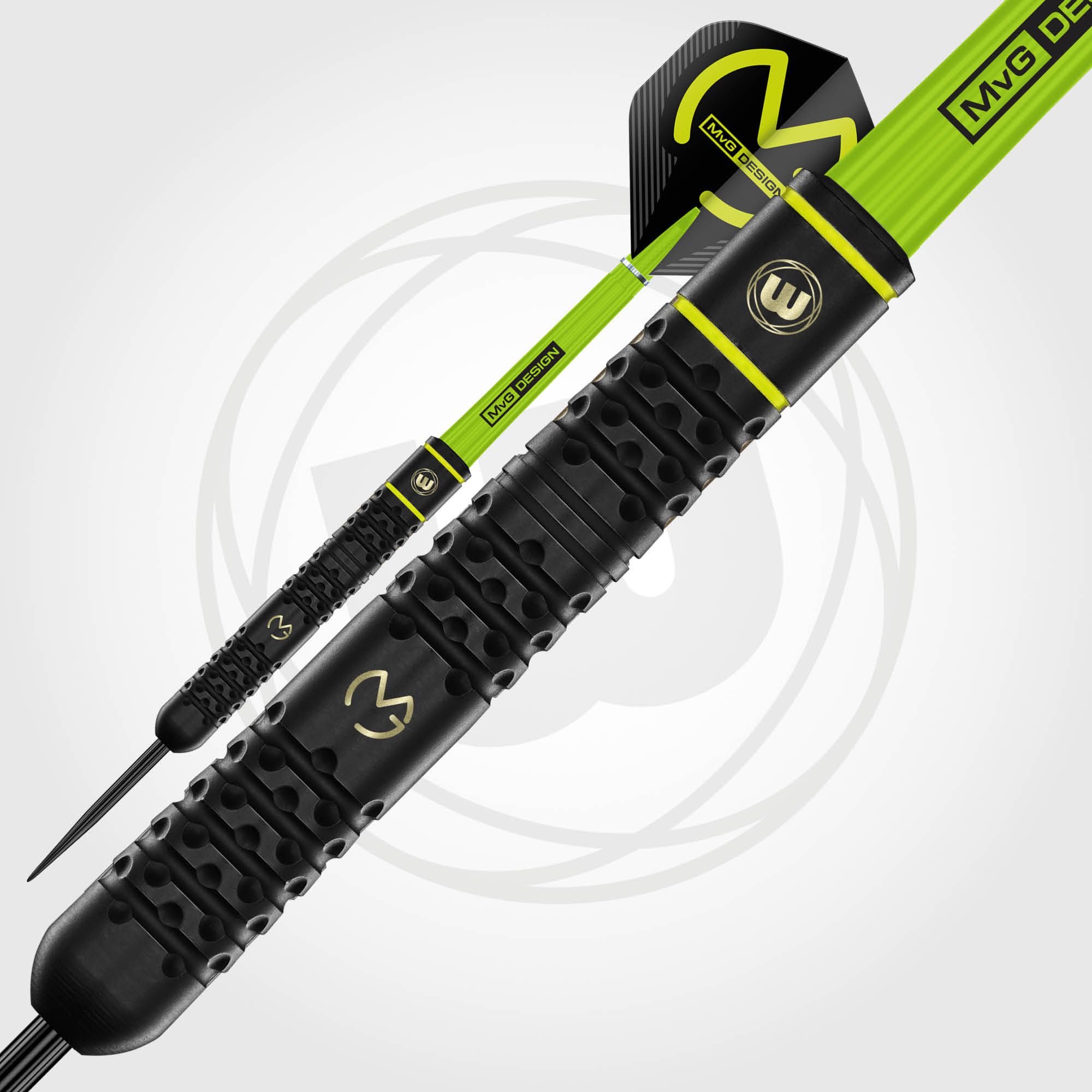 Winmau Michael Van Gerwen Steeldarts - 21 g Auf dem Bild sind die Winmau Michael Van Gerwen Steeldarts mit 21 Gramm zu sehen. Diese Darts werden häufig von Profi-Spielern verwendet.