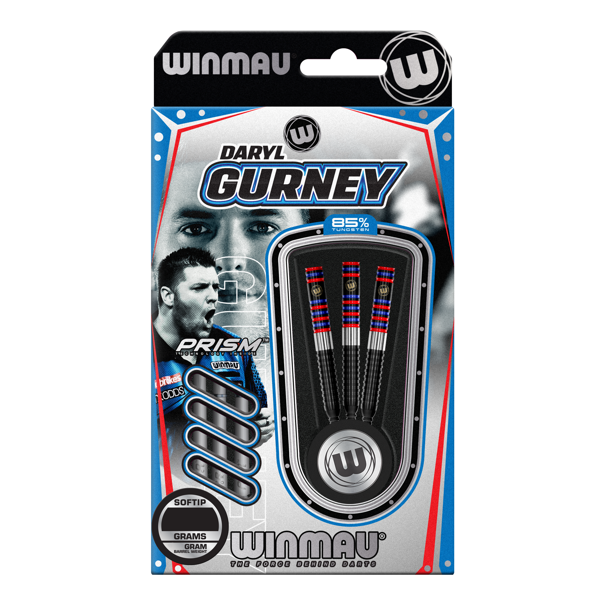 Winmau Daryl Gurney 85 Pro-Series Softdarts - 20g