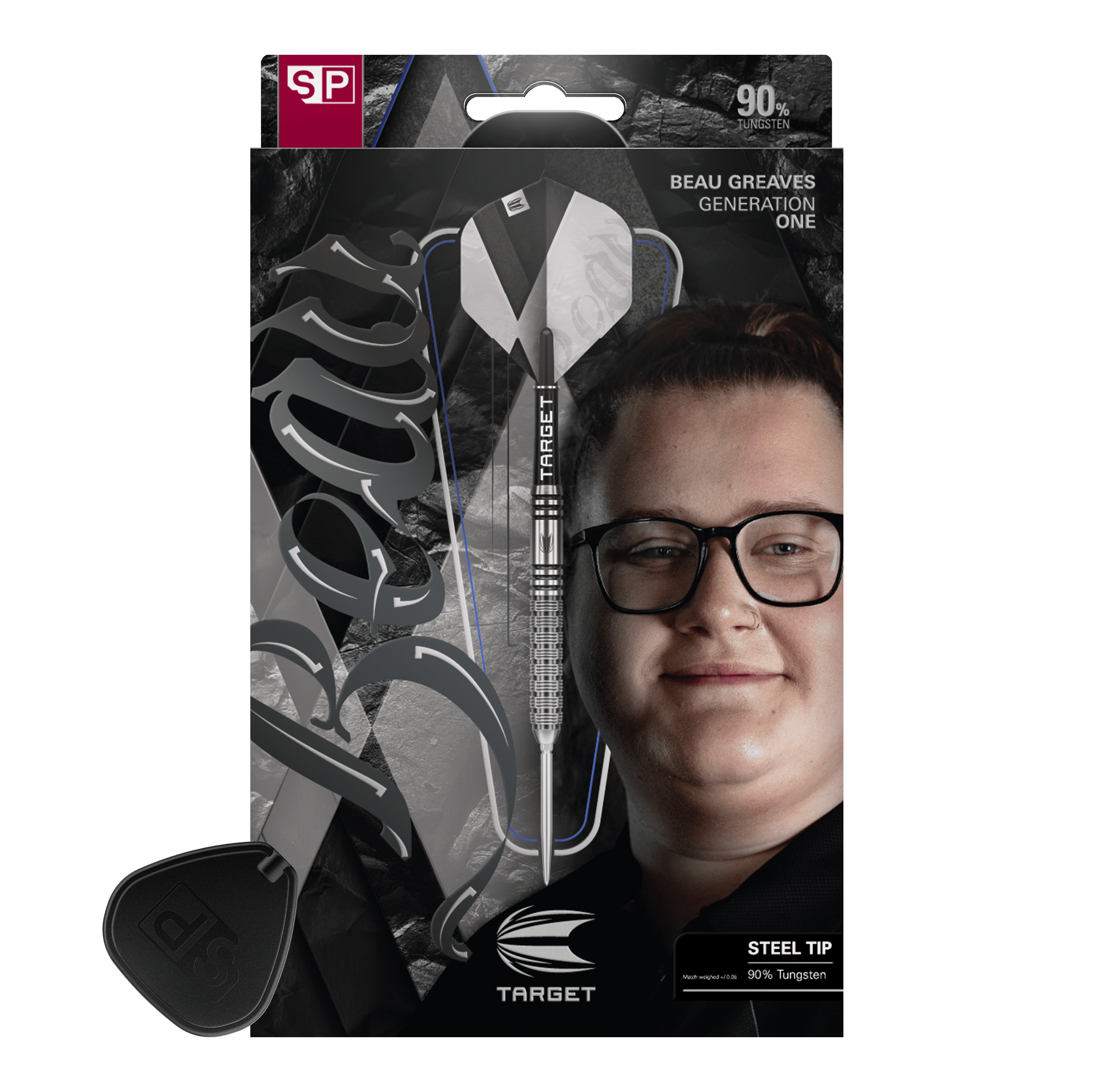 Target Beau Greaves GEN1 Swiss Point Steeldarts Gezeigt wird das Set Target Beau Greaves GEN1 Swiss Point Steeldarts. Diese Darts sind ideal für Dartspieler und Fans von Beau Greaves.