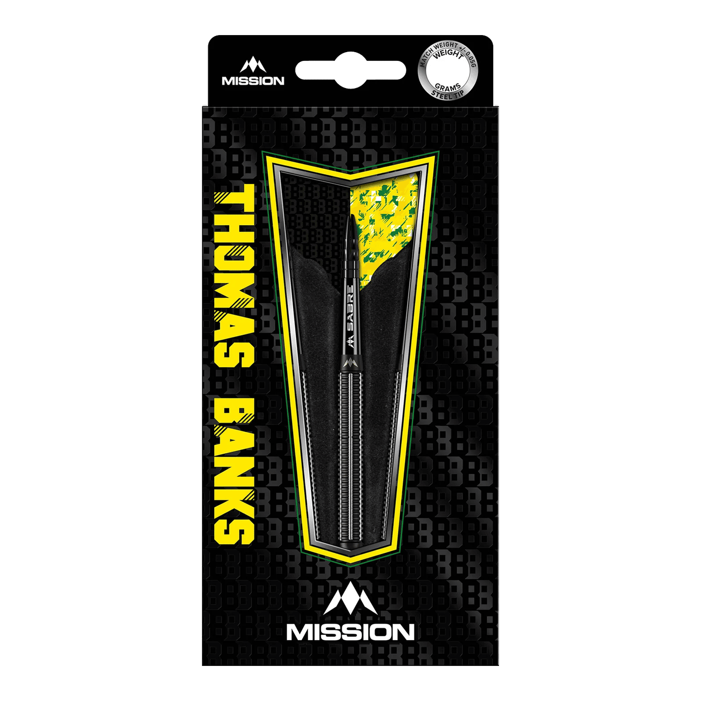 Mission Thomas Banks Black PVD Steeldarts - 24g