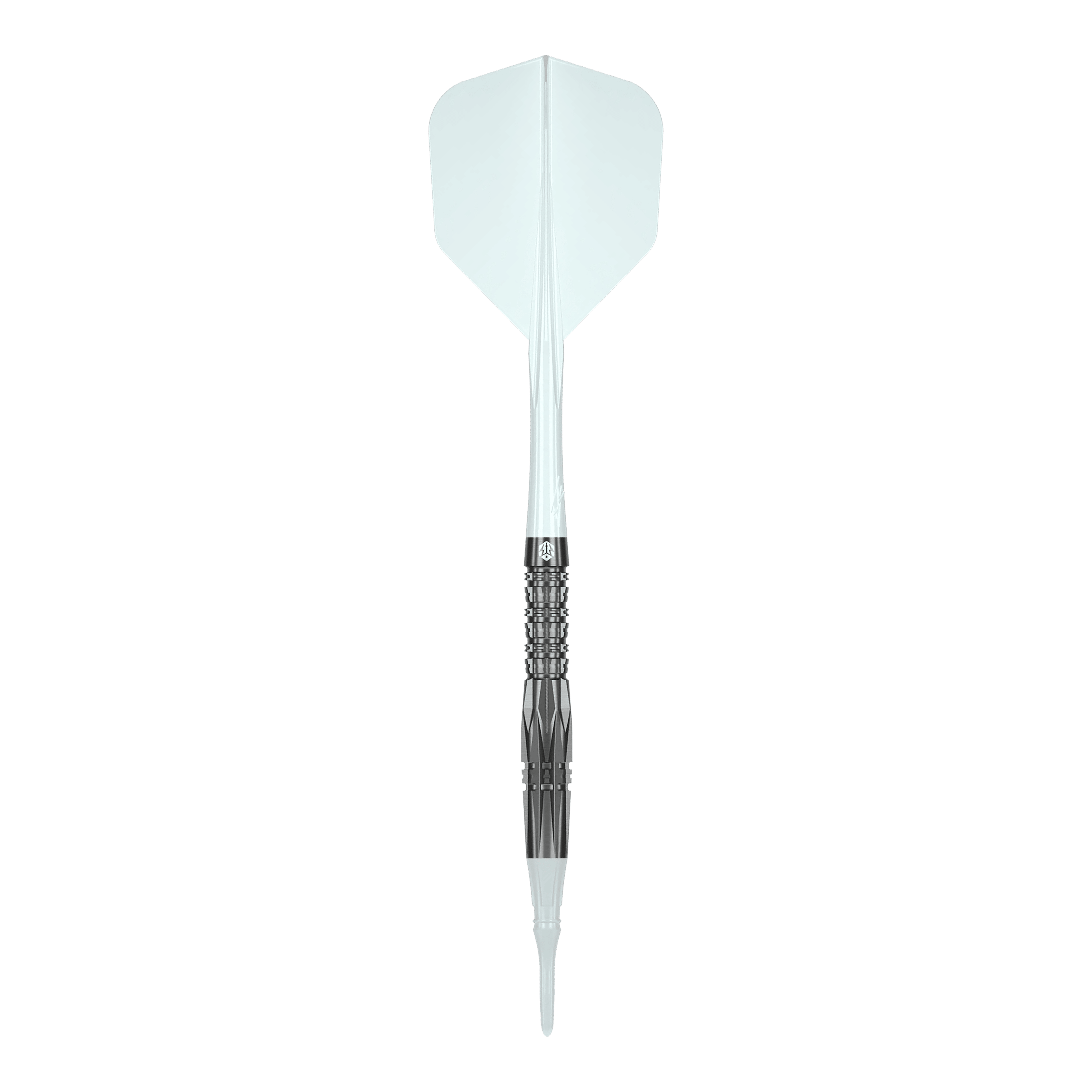 Zu sehen ist der Caliburn Prisma P1 Softdart - 19g aus einer anderen Perspektive. Der Softdart überzeugt durch Qualität und Design.