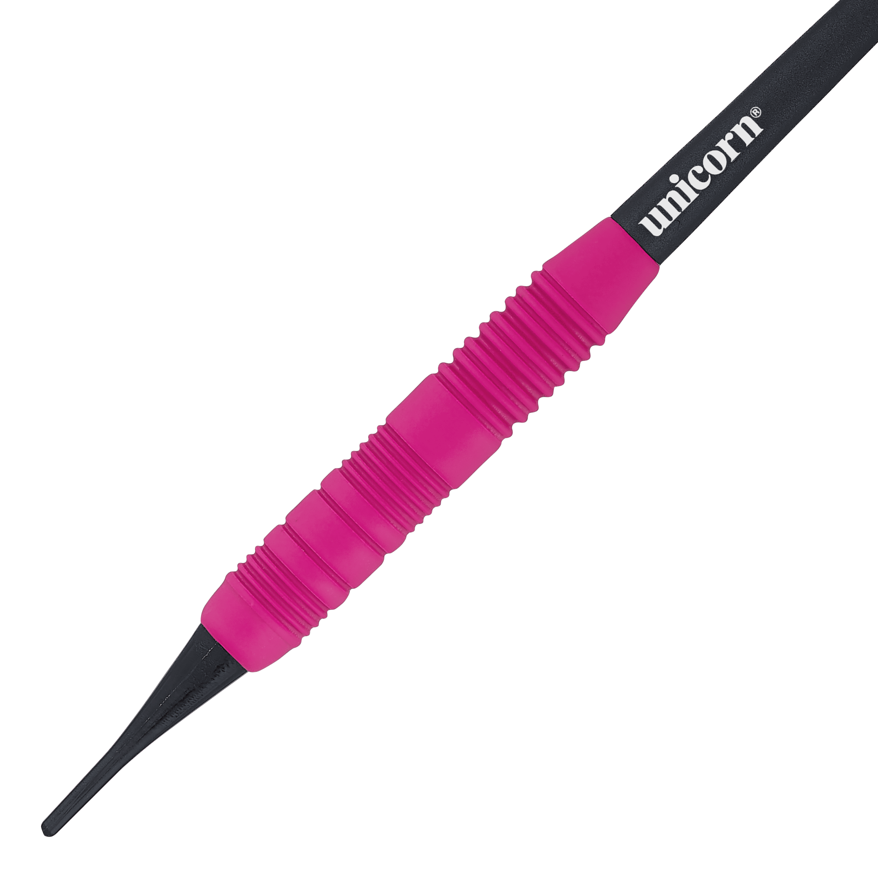 Unicorn Core Plus Rubberised Pink Softdarts - 19g
