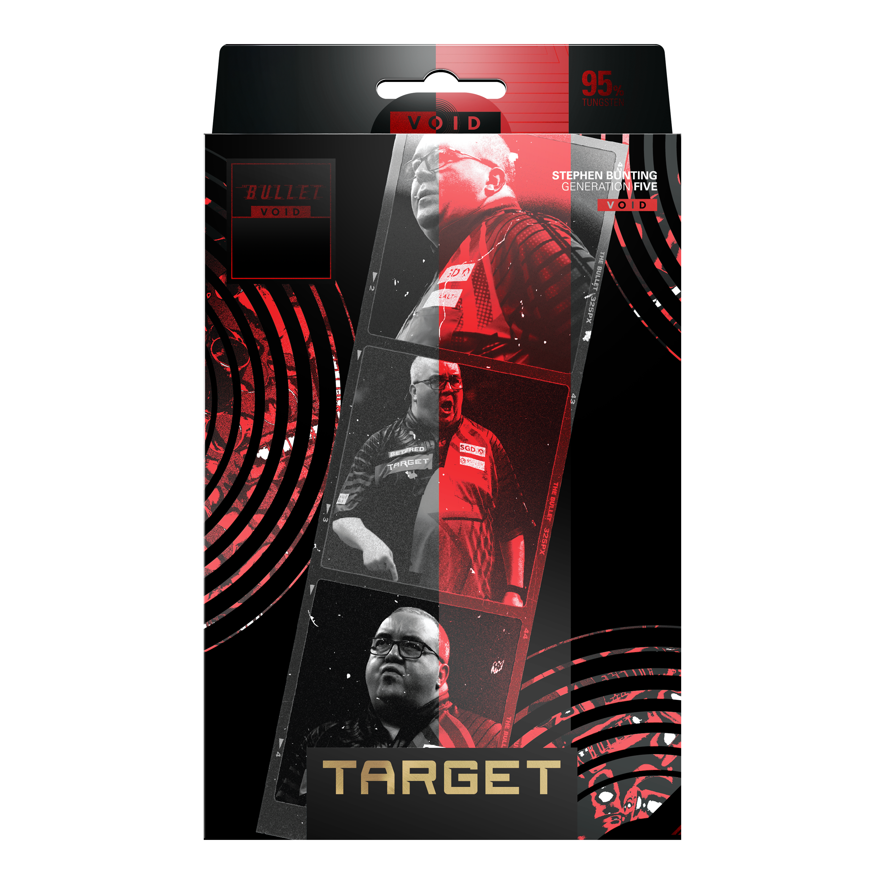 Target Stephen Bunting GEN5 Void Softdarts - 18g Die Abbildung zeigt die Target Stephen Bunting GEN5 Void Softdarts - 18g. Sie zeichnen sich durch eine hochwertige Verarbeitung und ein modernes Aussehen aus.