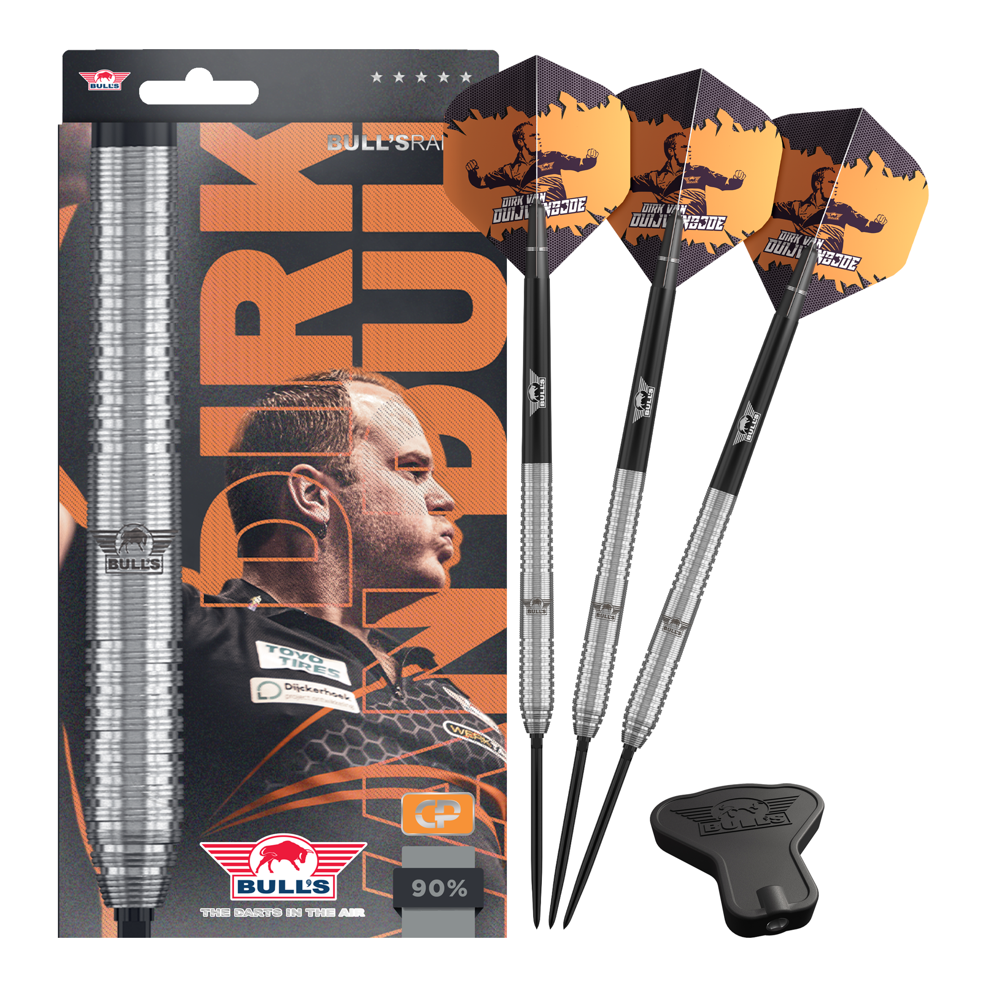 Bulls NL Dirk Van Duijvenbode Original Convertible Point Steeldarts