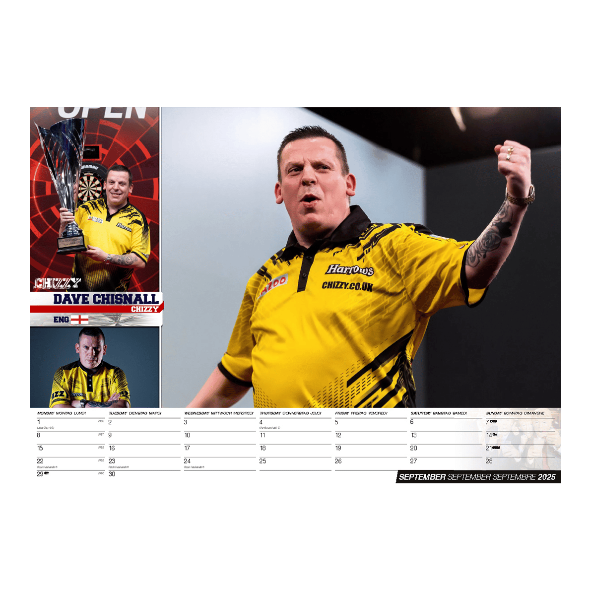 Darts Kalender 2025