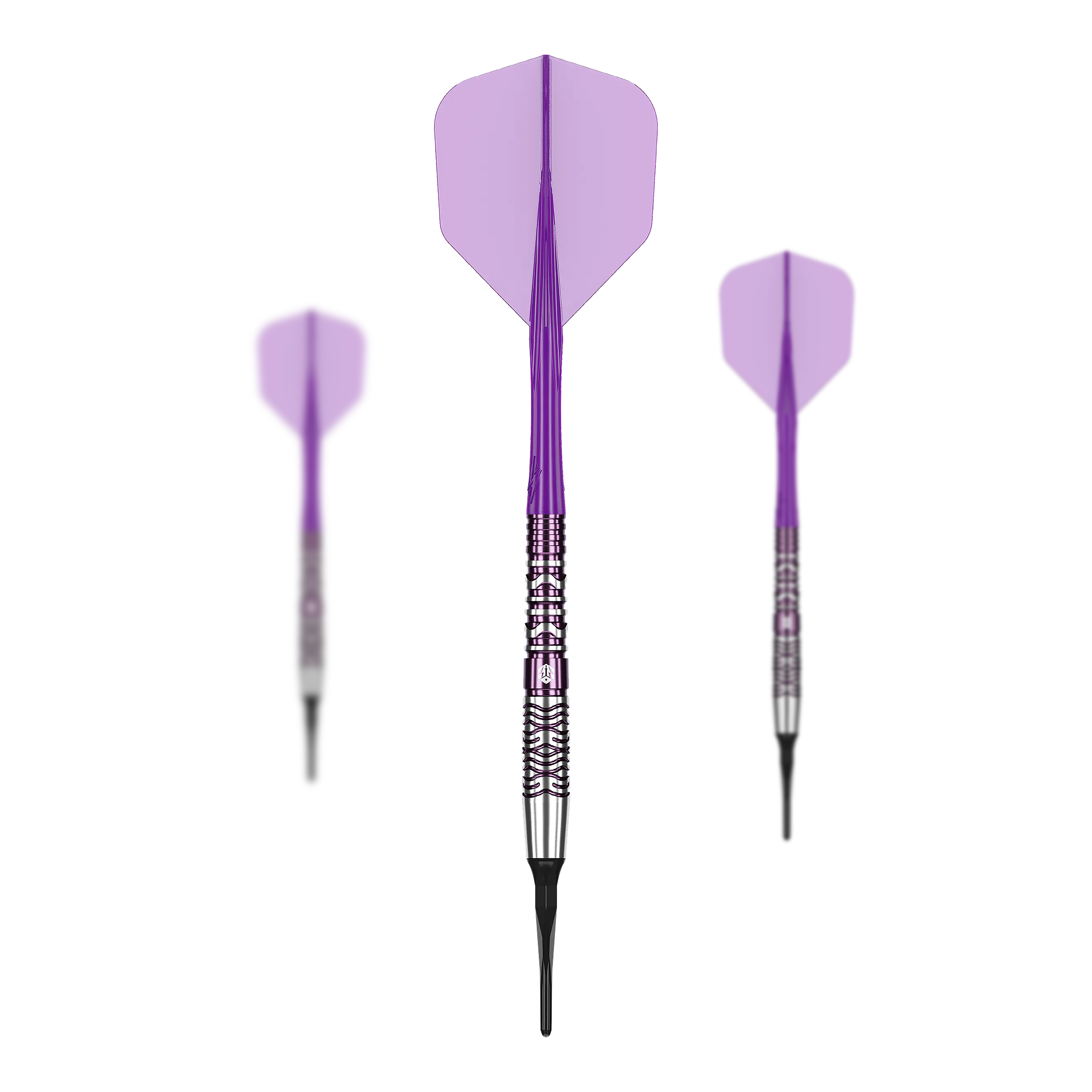 Abgebildet ist das Produkt Caliburn Awakening Ivan Softdarts - 20g. Es handelt sich um ein Set von Softdarts mit einem Gewicht von 20 Gramm.