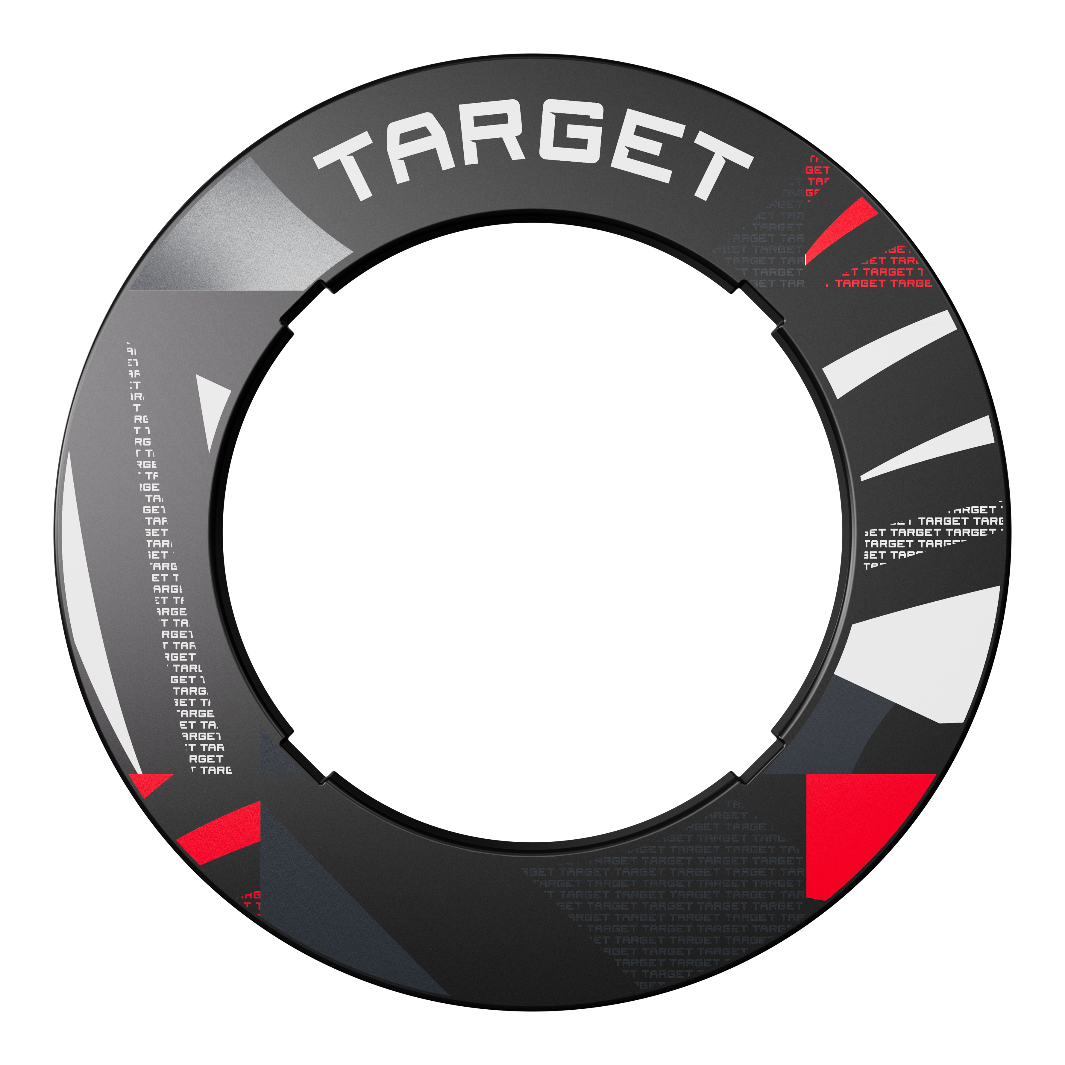 Target Notched Patterned Dartboard Surround