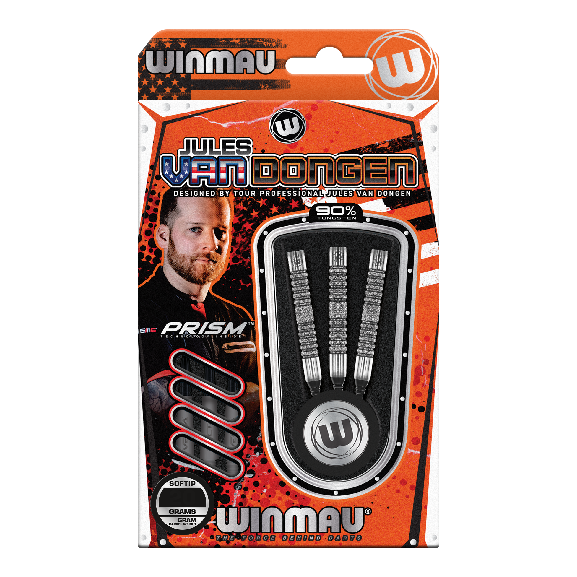 Winmau Jules Van Dongen Softdarts - 20g