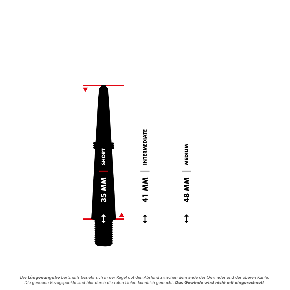 GOAT Griptech Shafts - Weiß