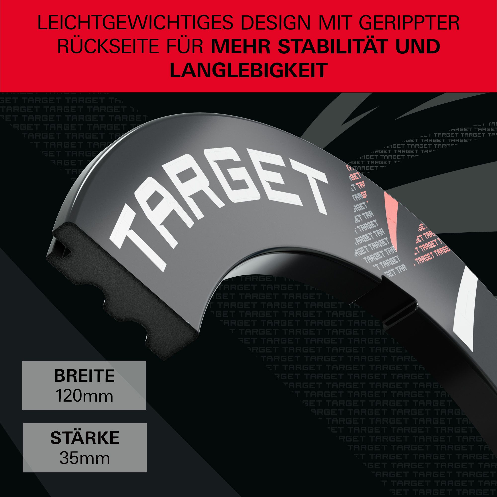 Target Notched Patterned Dartboard Surround