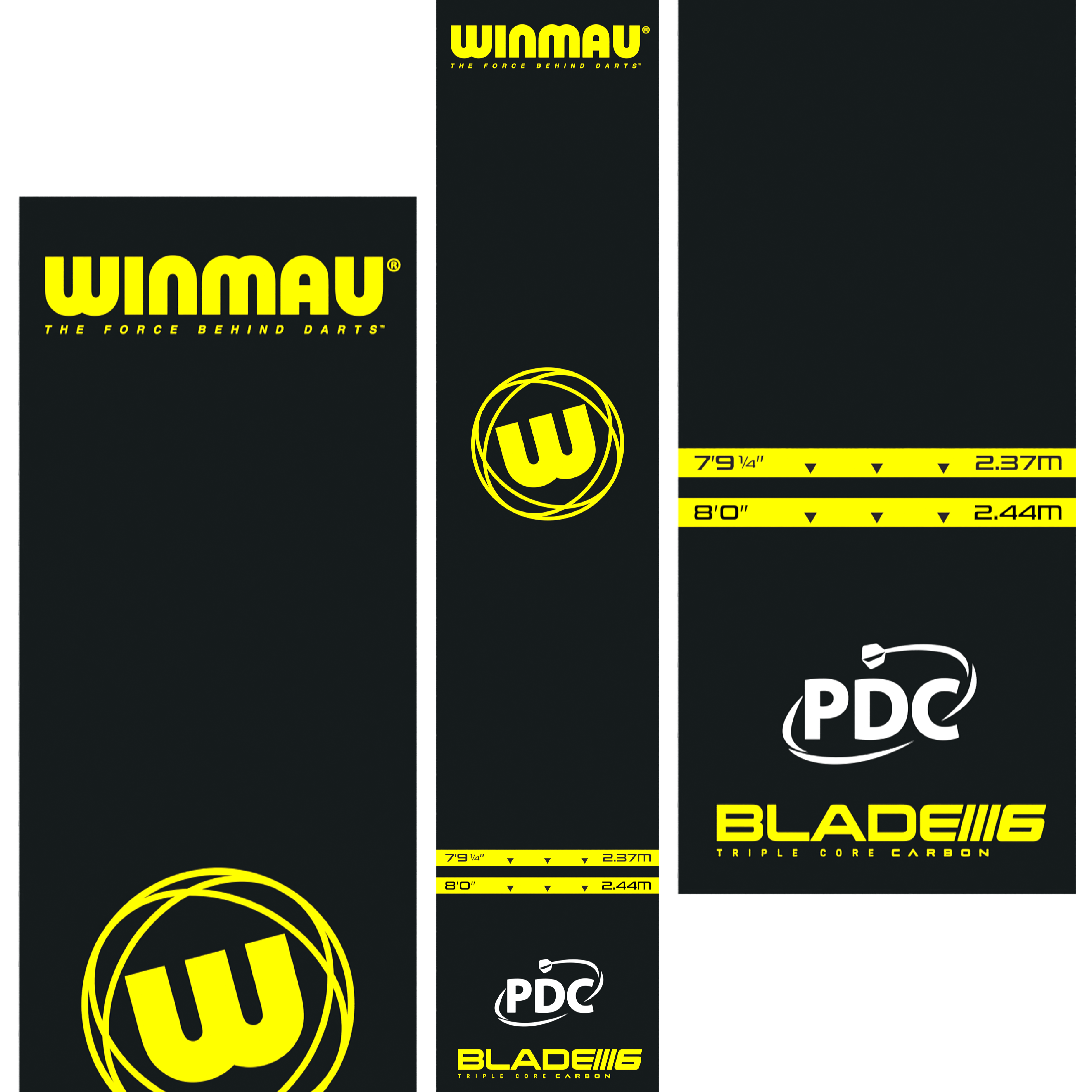 Winmau Pro-Zone Essential PVC Dartmatte