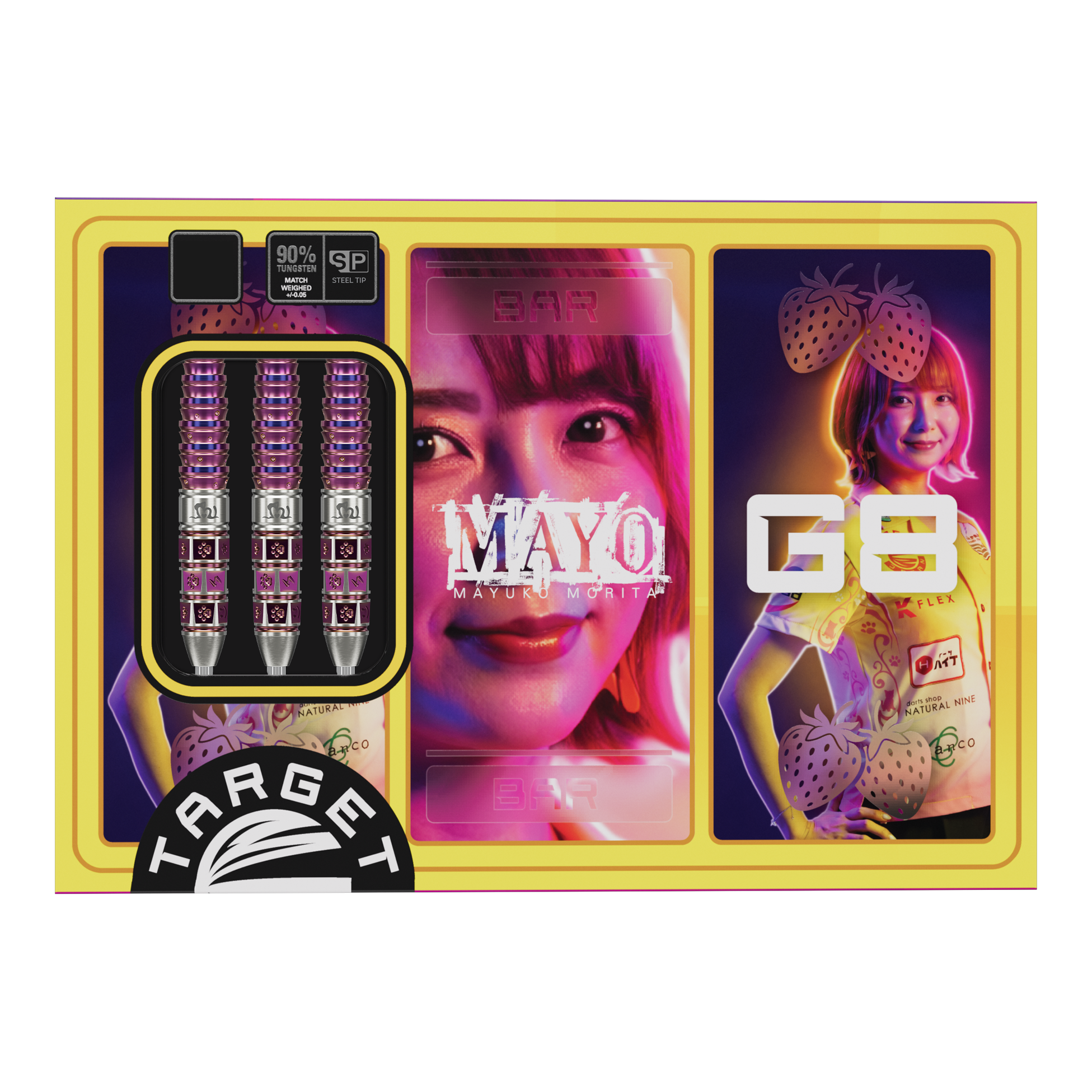 Target Japan Prime Series Mayo GEN8 Swiss Point Steeldarts