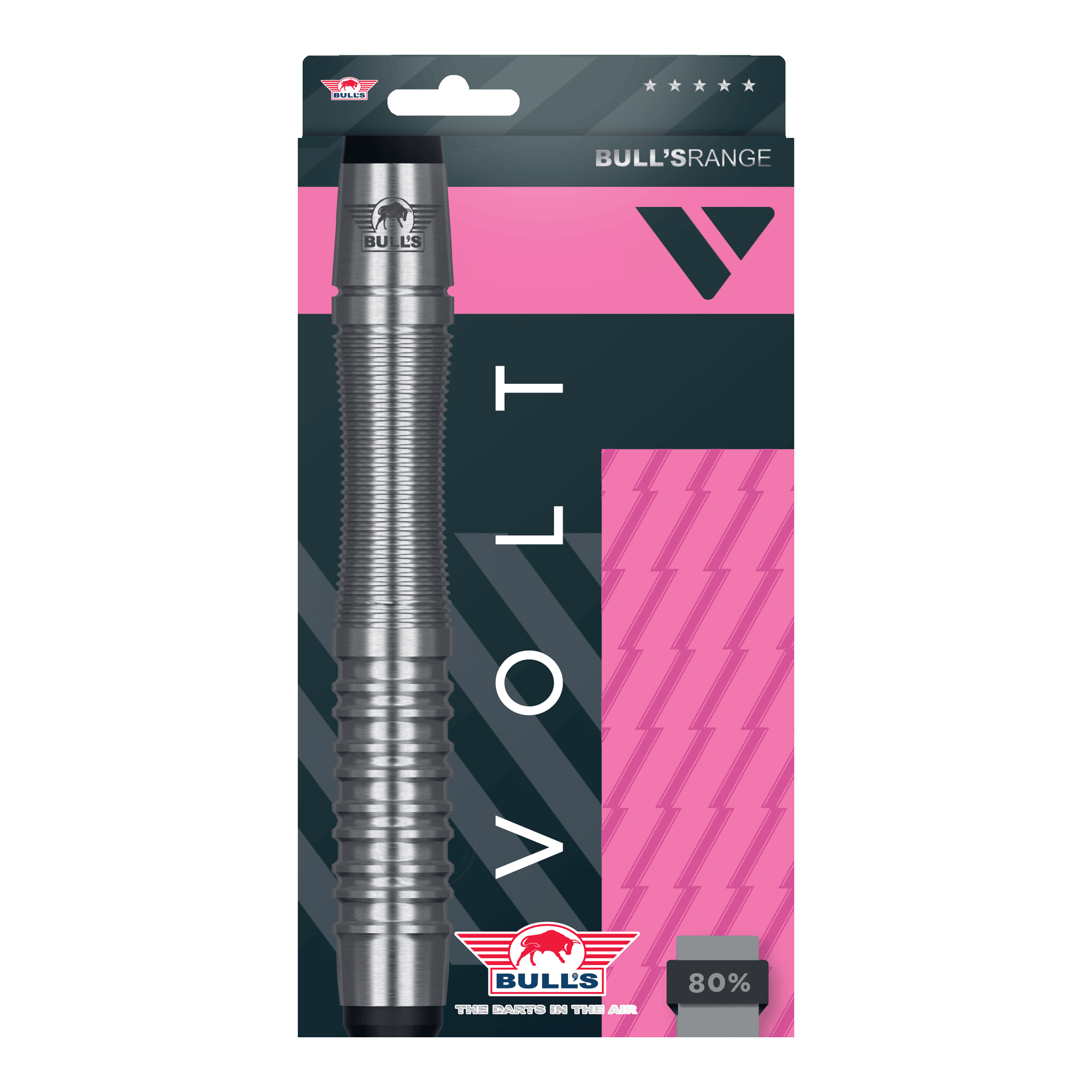 Bulls NL Volt Pink Softdarts - 19g Bulls NL Volt Pink Softdarts - 19g