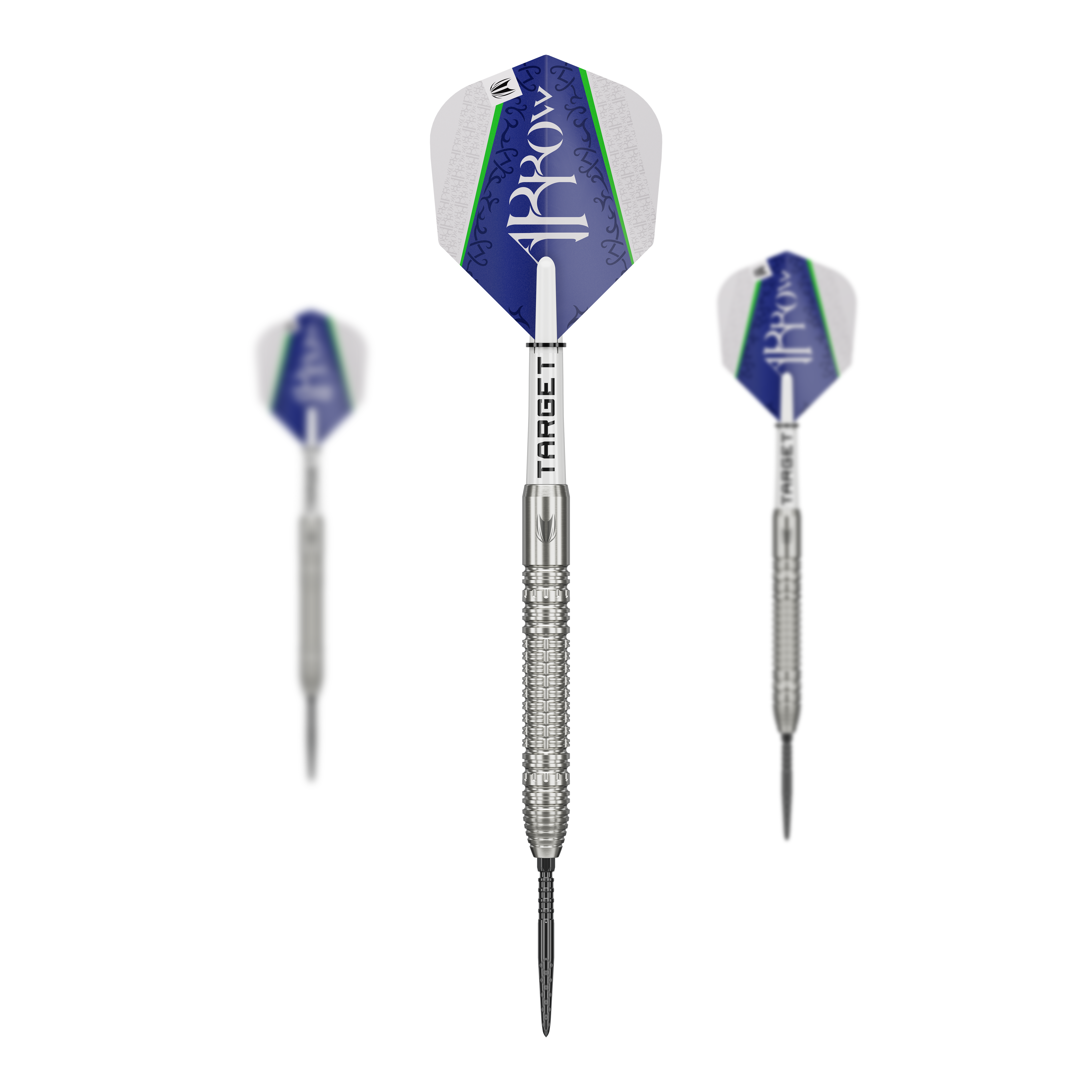 Target Shane McGuirk GEN1 Swiss Point Steeldarts - 23g Target Shane McGuirk GEN1 Swiss Point Steeldarts - 23g sind als Set dargestellt. Die Barrels zeigen eine besondere Riffelung.