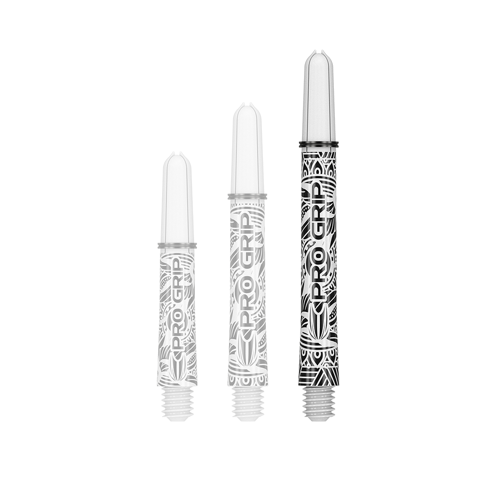 Target Pro Grip Ink Shafts - 3 Sets - Weiß