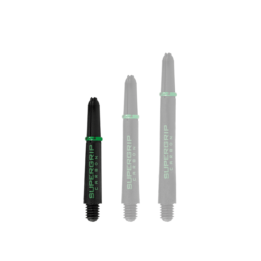 Harrows Supergrip Carbon Shafts - Green