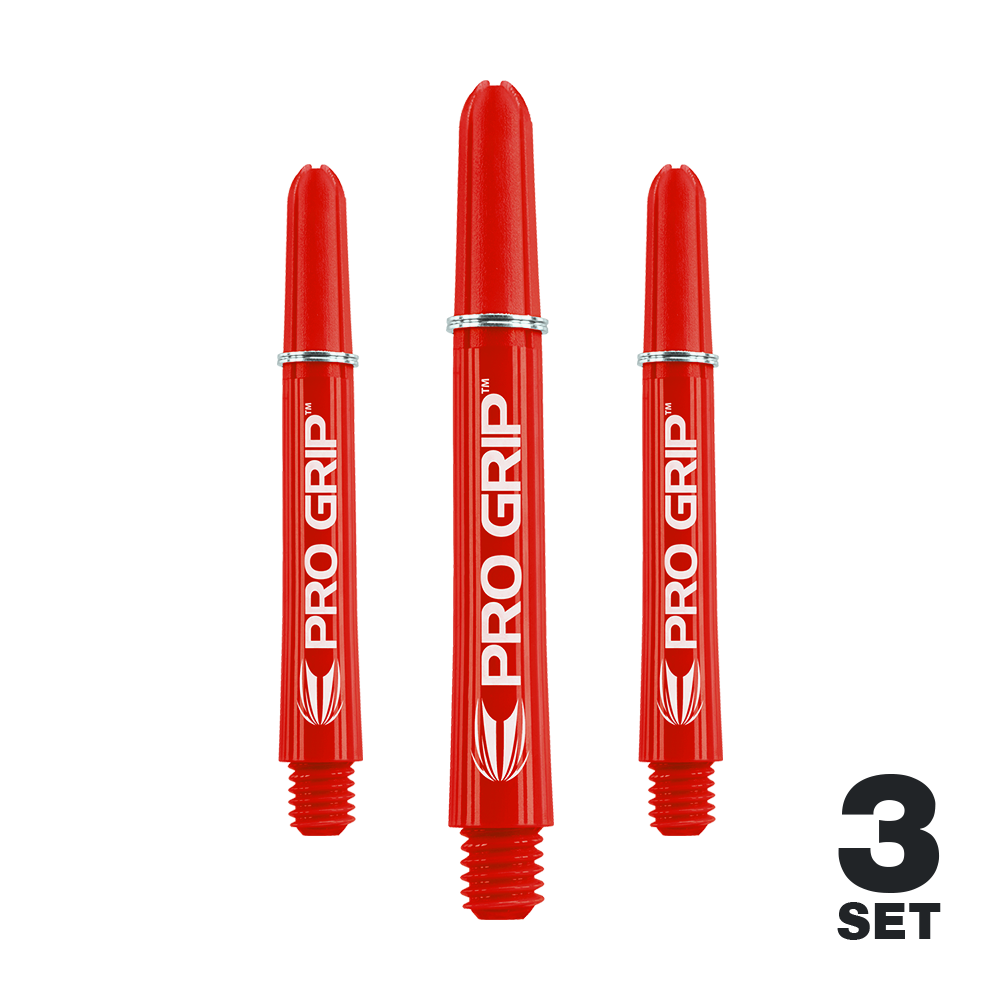 Target Pro Grip Shafts - 3 Sets - Rot